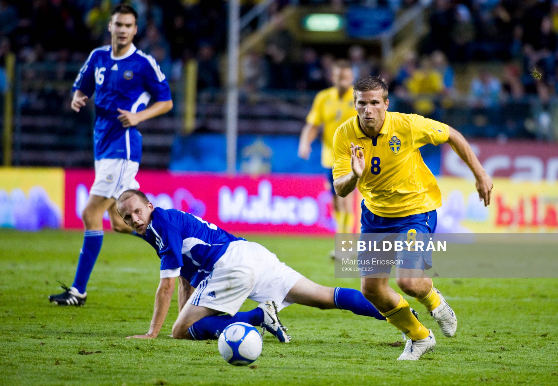 Anders Svensson, Sverige rycker