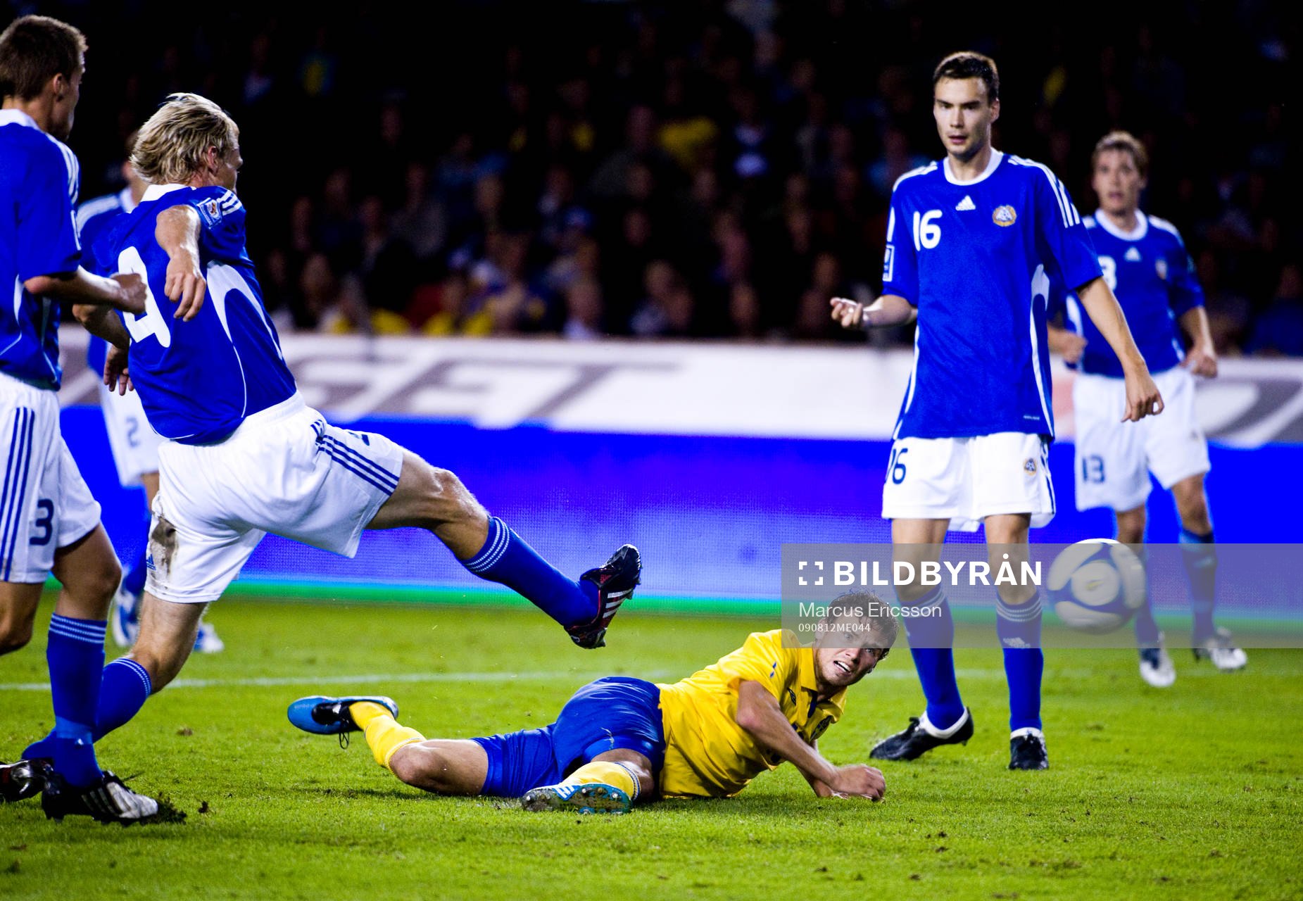 Marcus Berg, Sverige skjuter liggande