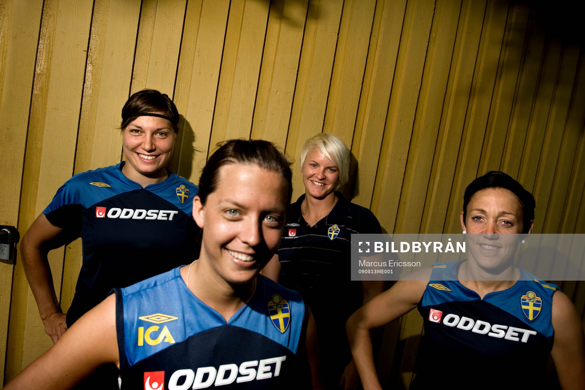 Linda Forsberg, Lina Nilsson, Nilla Fischer och Therese