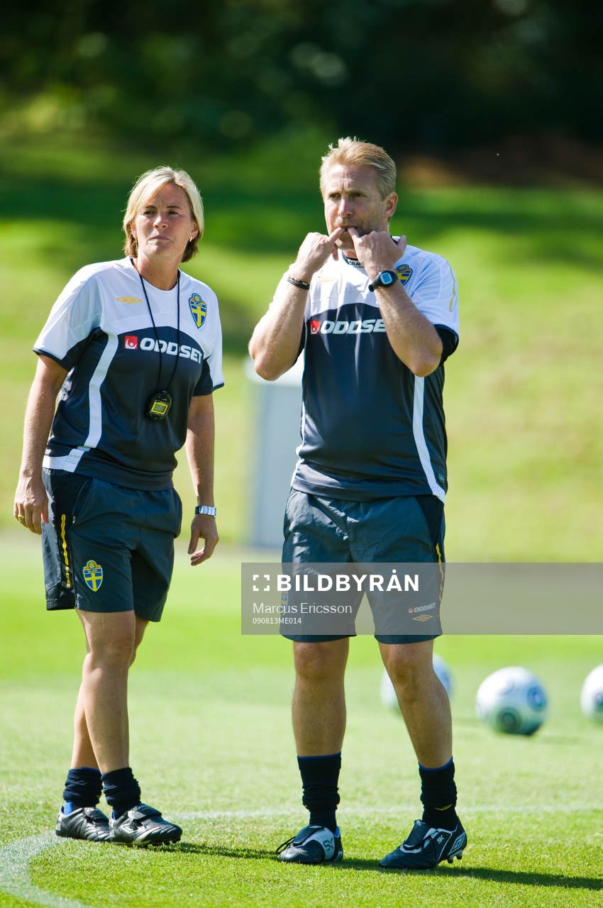 Lilie Persson och Thomas Dennerby