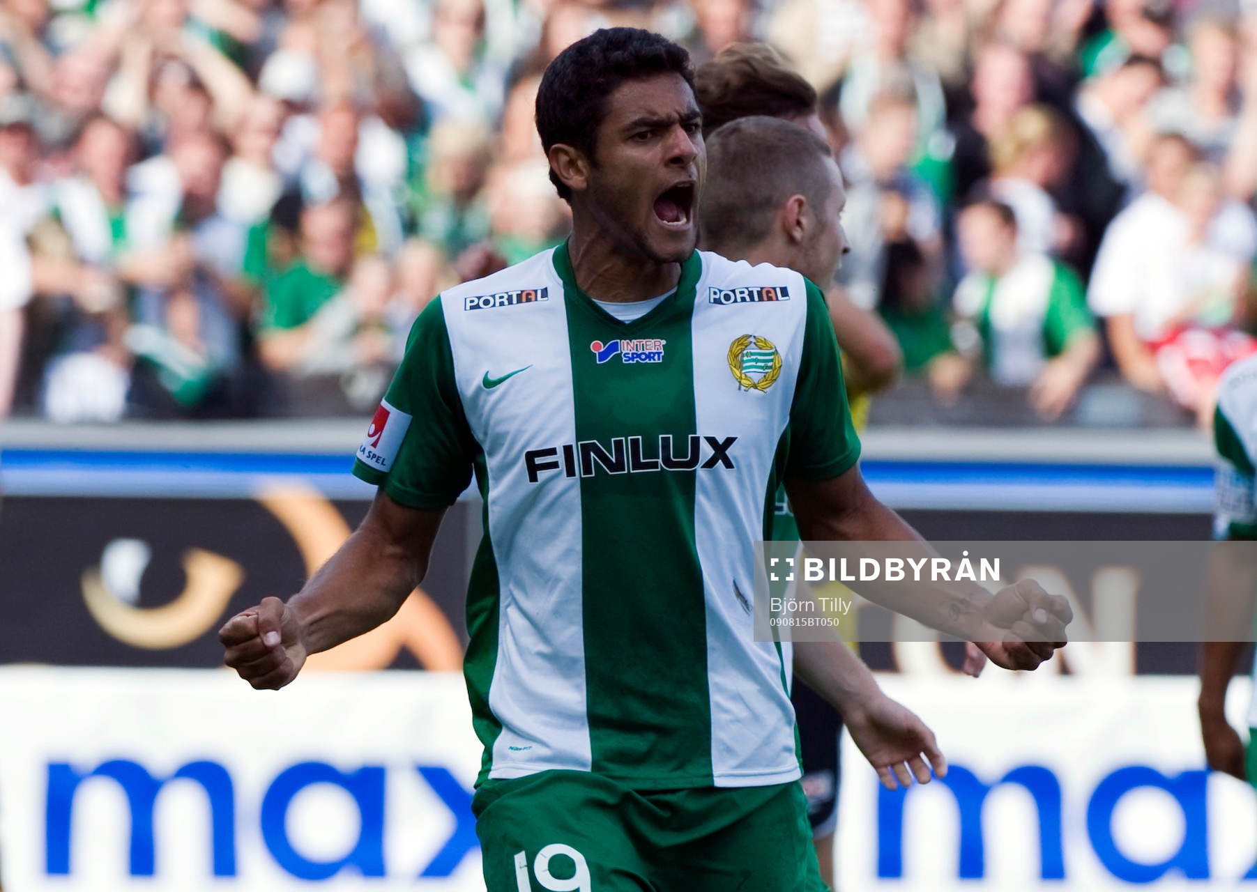 Rafael Leandro Magalhaes, Hammarby. Jubel