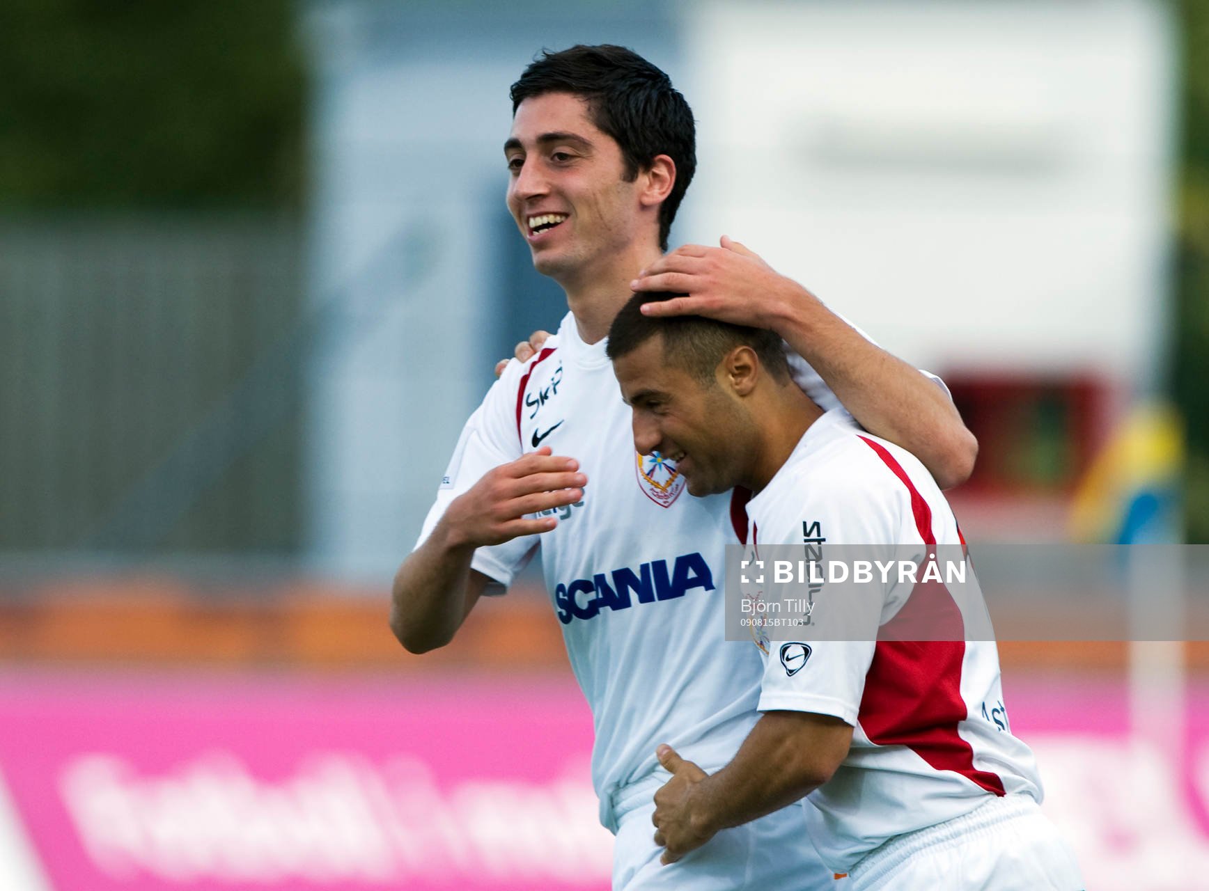 Nahir Besara och Eddie Moussa, Assyriska, jubel