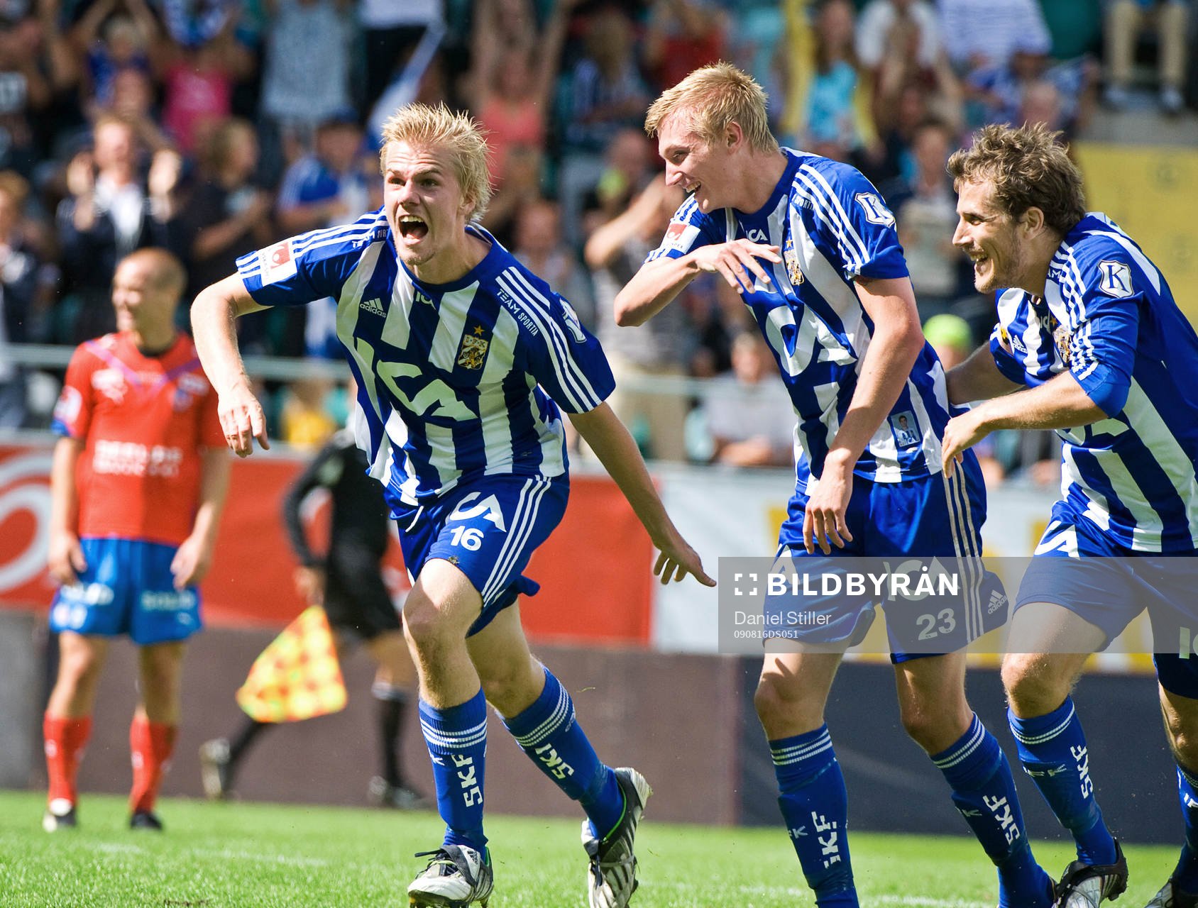 Erik Lund, Sebastian Eriksson, Tobias Hysén, IFK