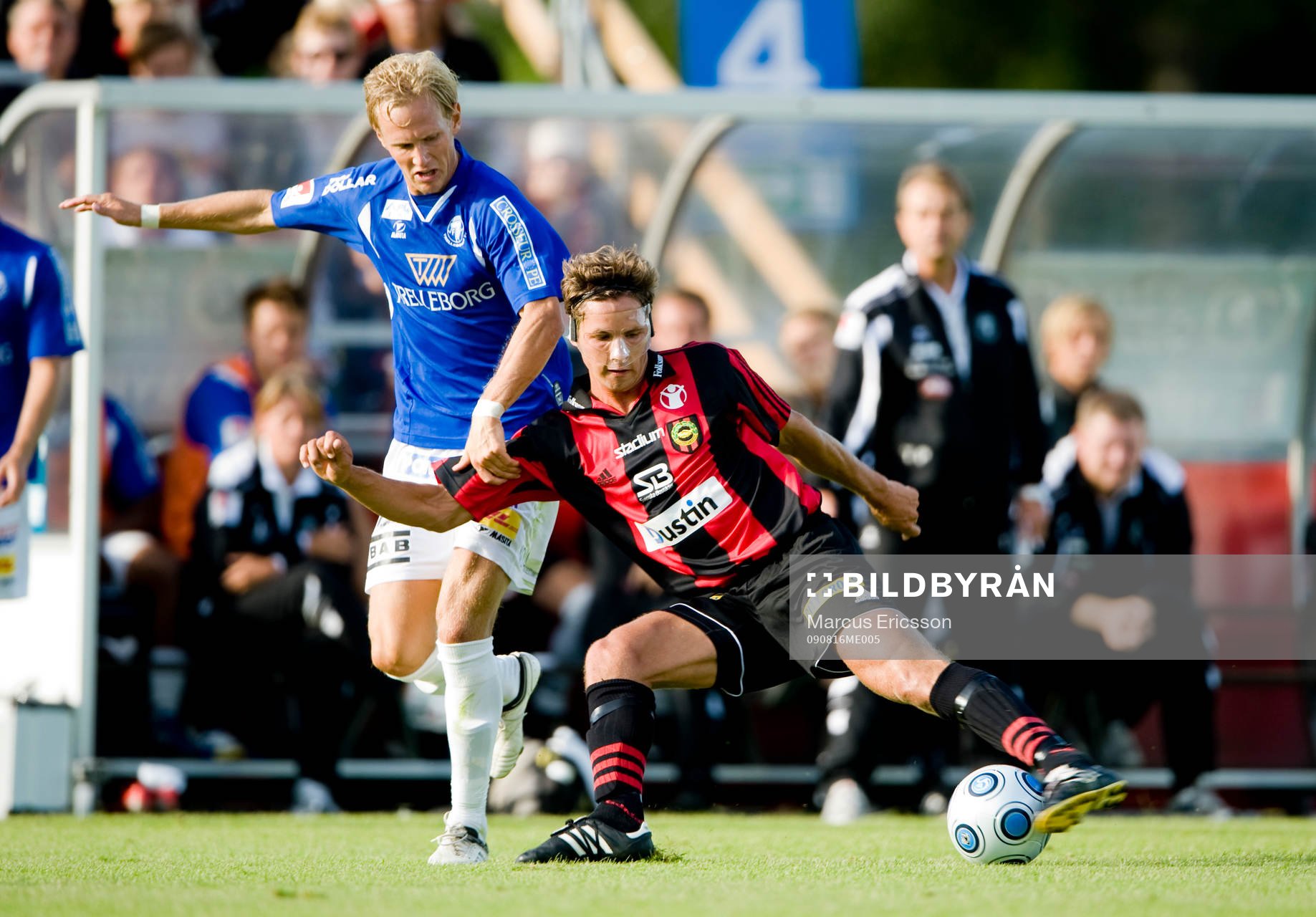 Magnus Andersson, Trelleborg och Philip Haglund,