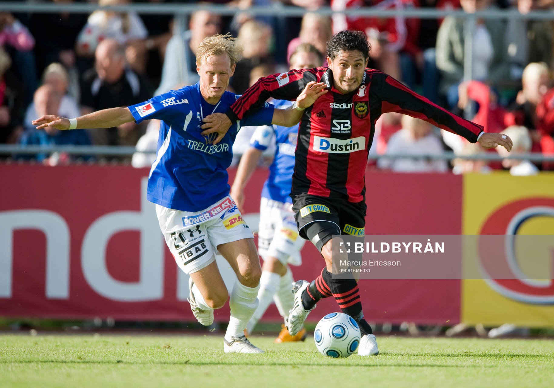 Magnus Andersson, Trelleborg och Pablo Pinones Arce,