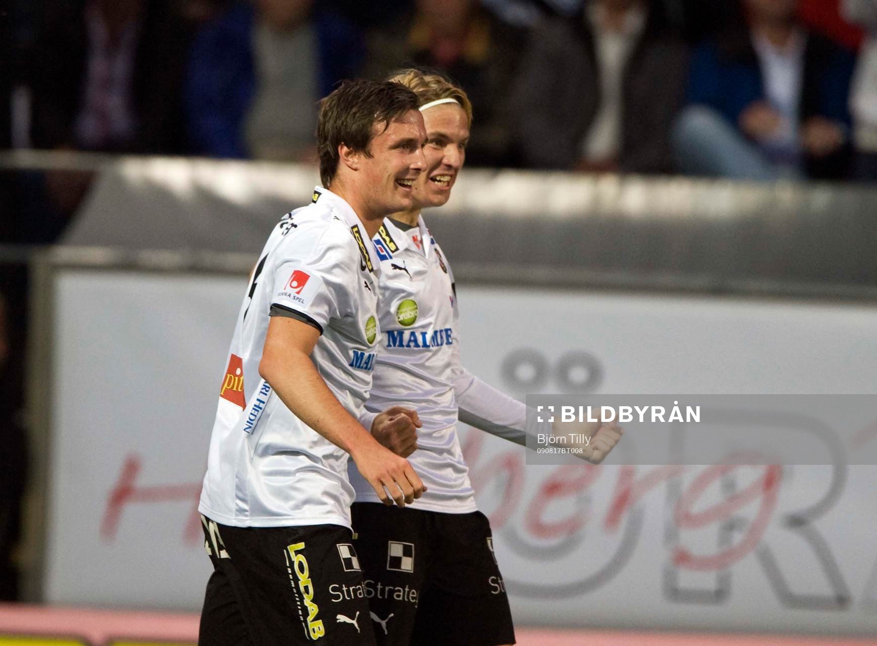 Markus Astvald och Per Johansson, Örebro, jubel