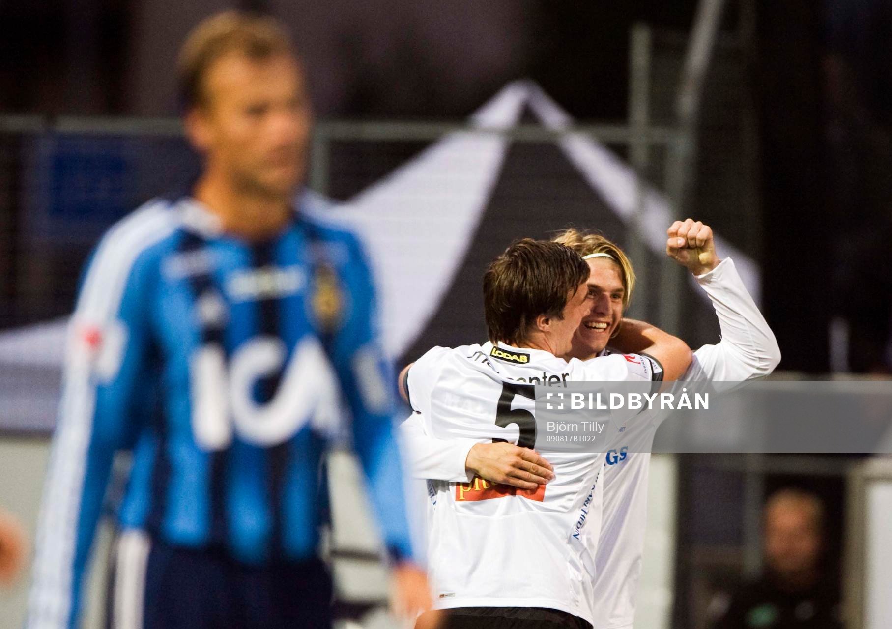 Markus Astvald och Per Johansson, Örebro, jubel