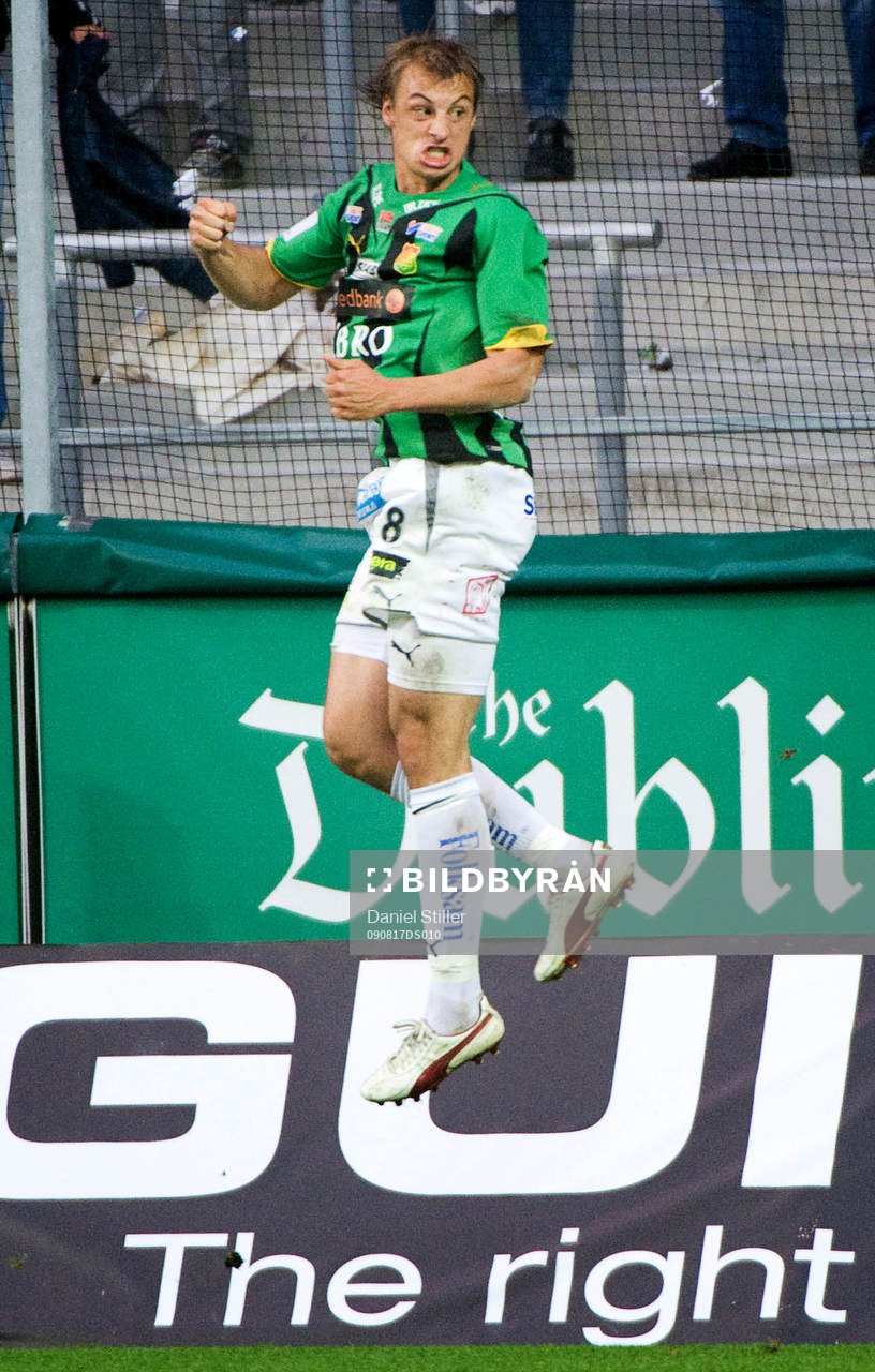 Pär Ericsson, gör matchens enda mål