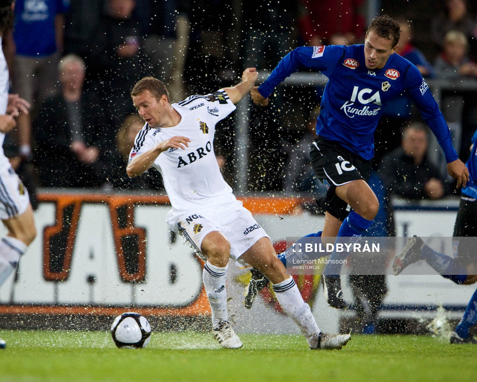 Markus Jonsson, AIK och Emir Kujovic, Halmstad