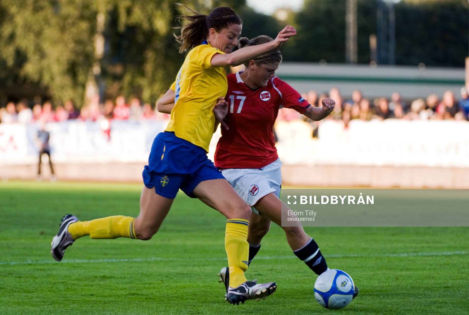 Lotta Schelin, Sverige.och Maren Naevdal Mjelde, Norge