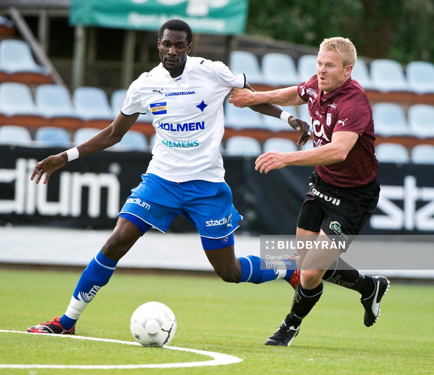 Russel Mwafulirwa, Norrköping. Anders Augustsson, Qviding