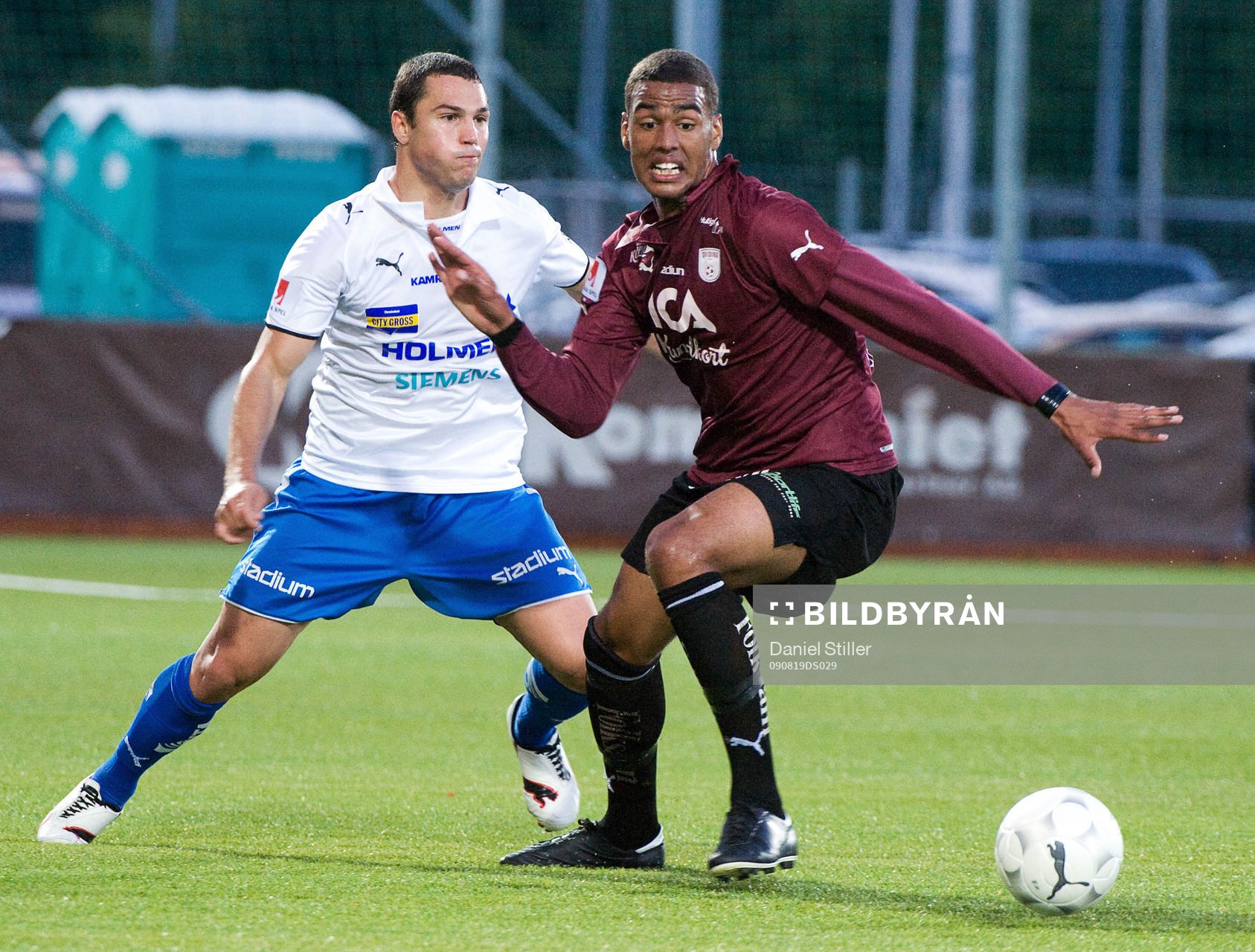 Armando Ibrakovic, Norrköping. Kyle Konwea, Qviding