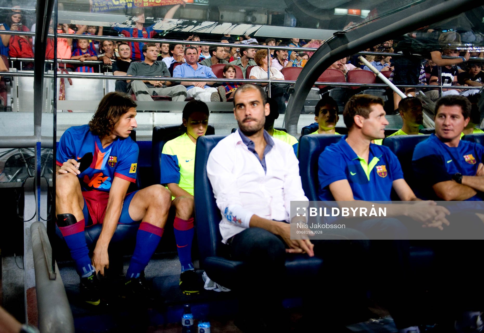 Zlatan Ibrahimovic, Barcelona på bänken, Josep Guardiola,