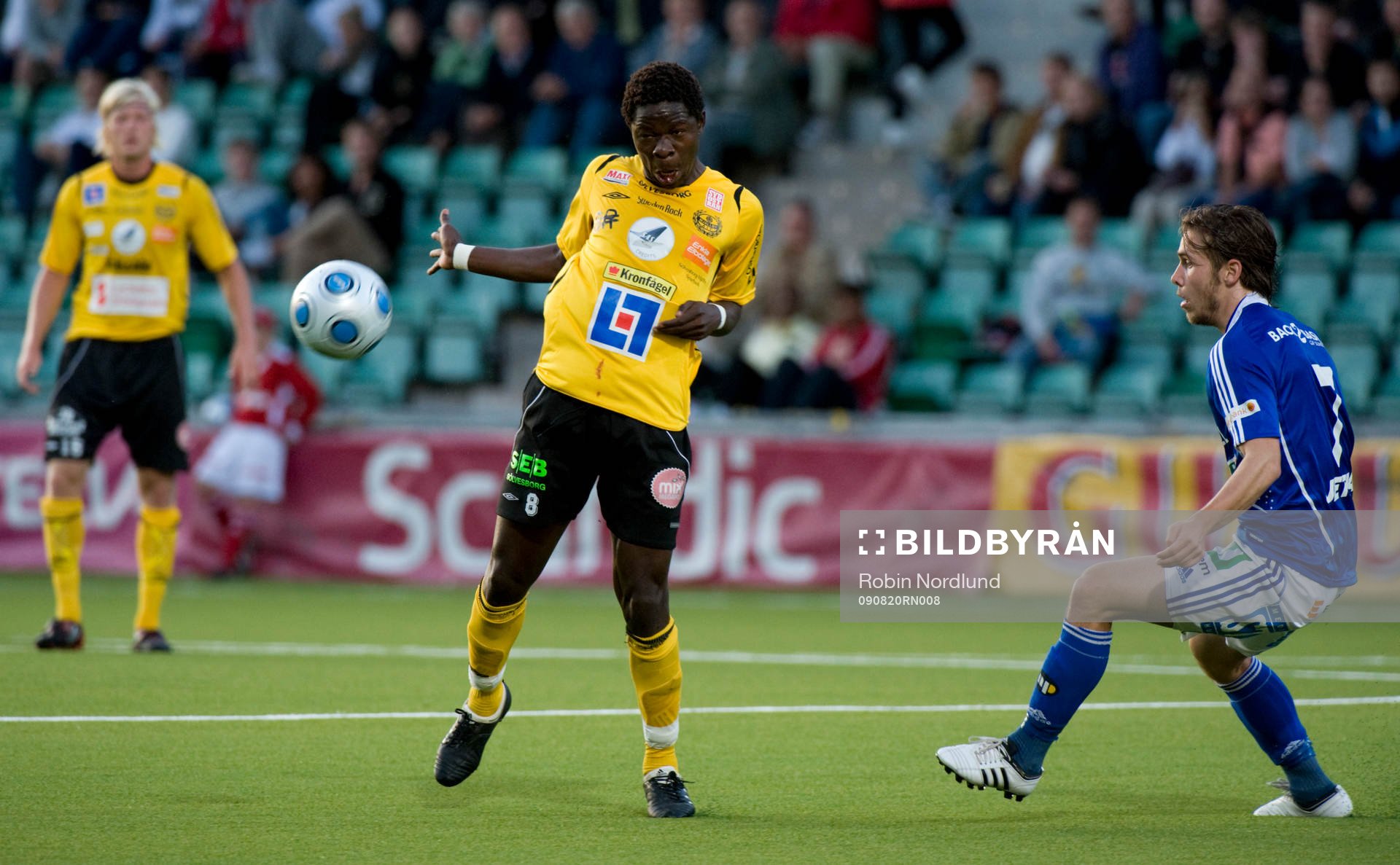 Patrick Osiako, Mjällby mot Daniel Sliper, Sundsvall