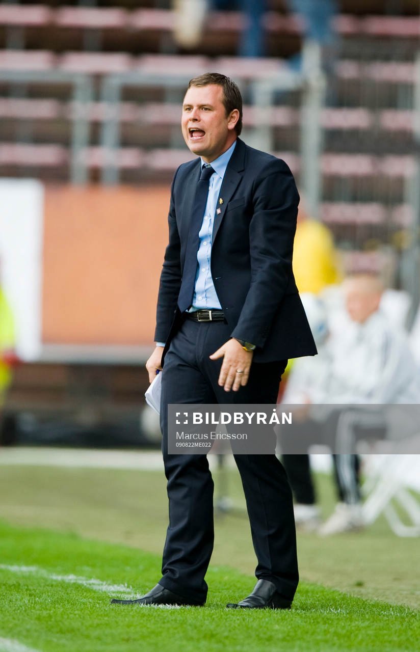Mikael Stahre, tränare AIK