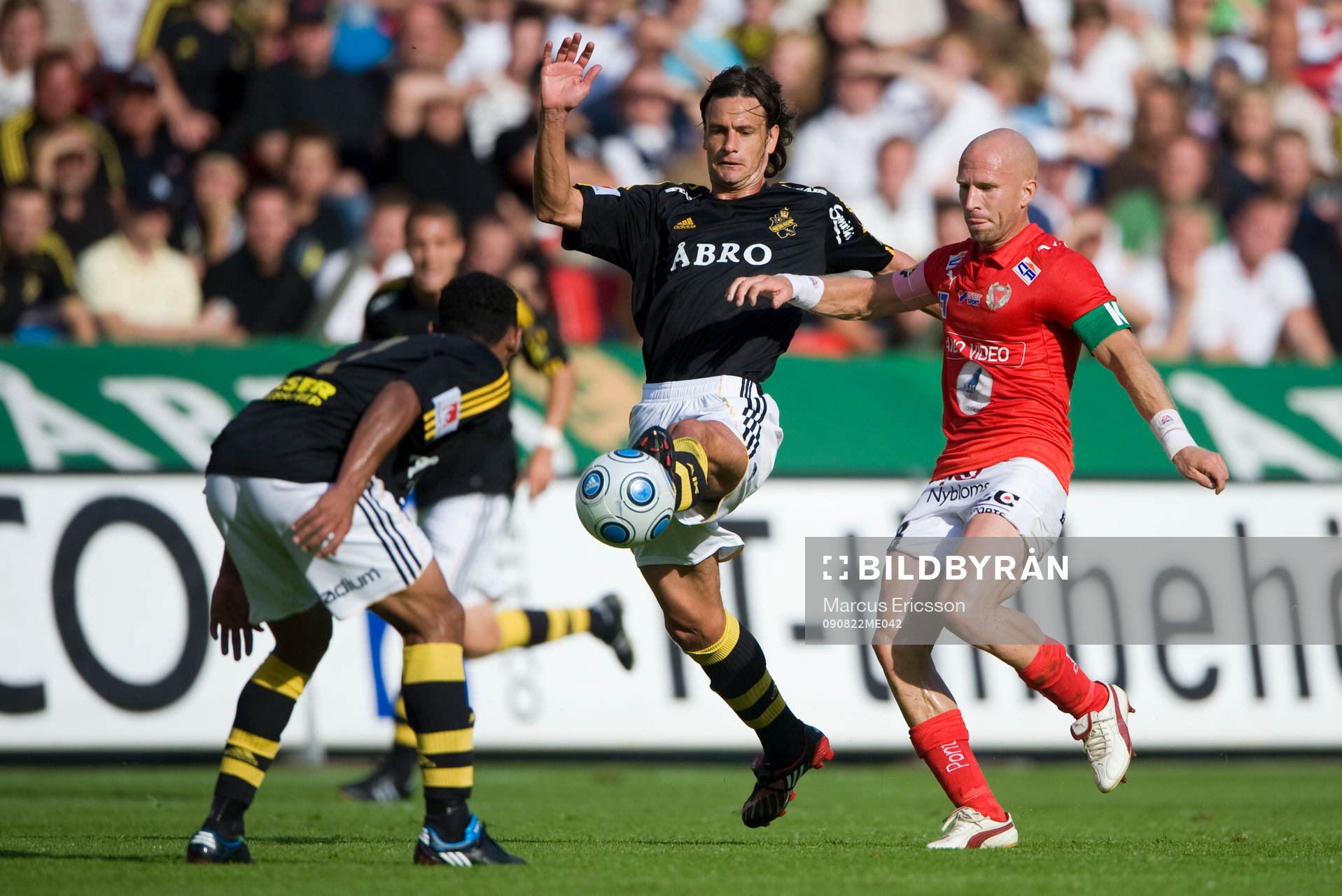 Iván Obolo, AIK och Henrik Rydström, Kalmar