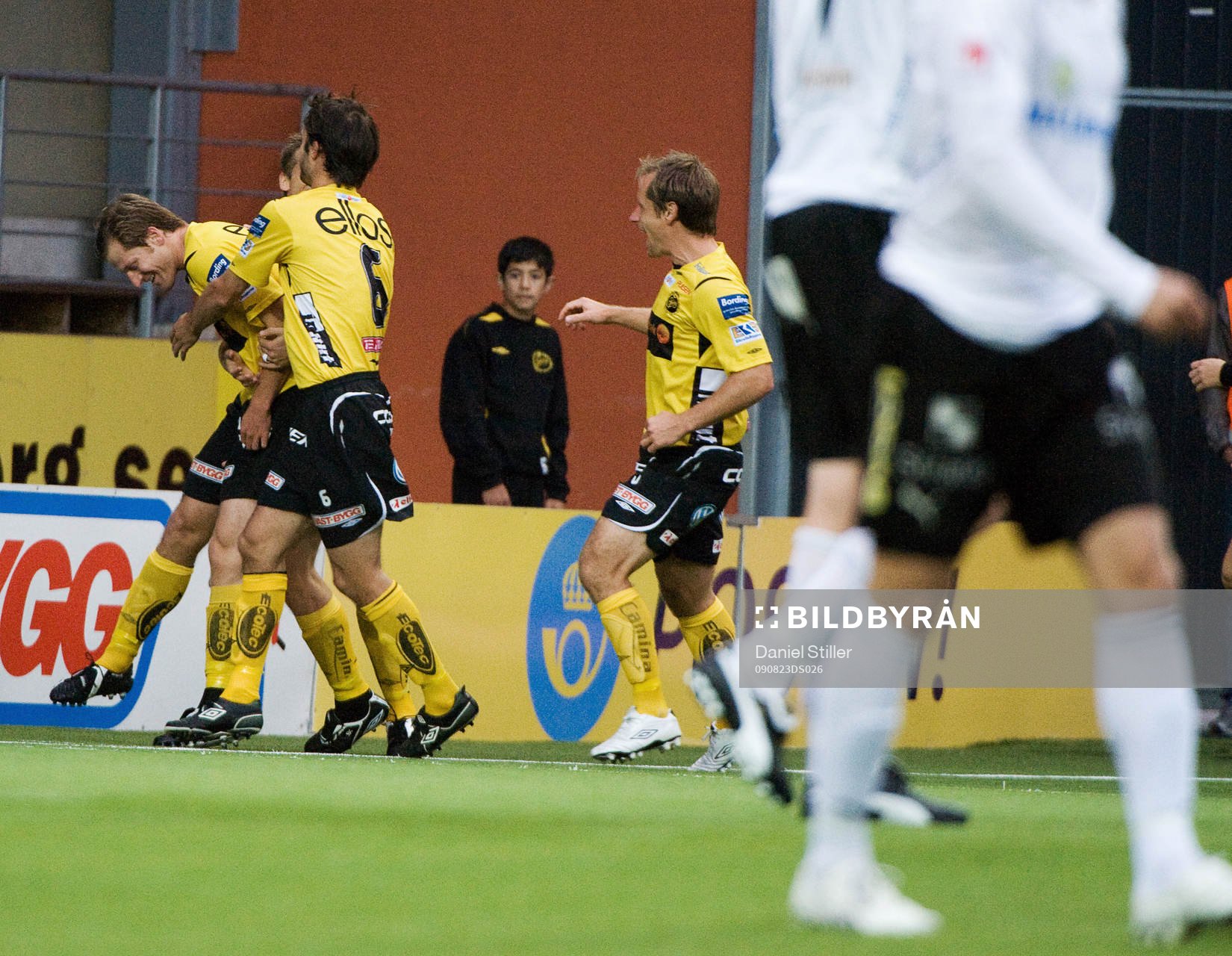 Daniel Mobaeck gör 1-0 till Elfsborg, jubel