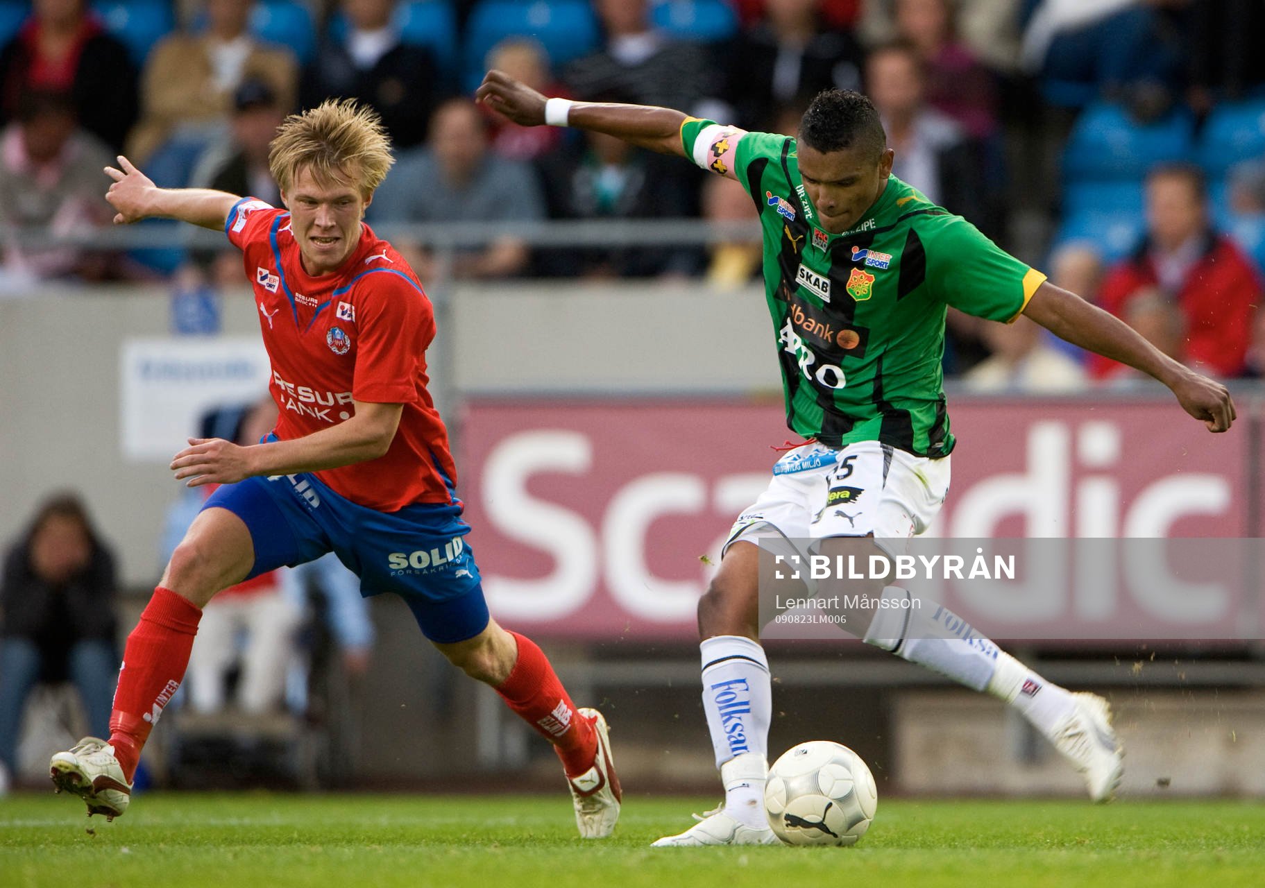 Andreas Landgren, Helsingborg och Wanderson do Carmo, Gais