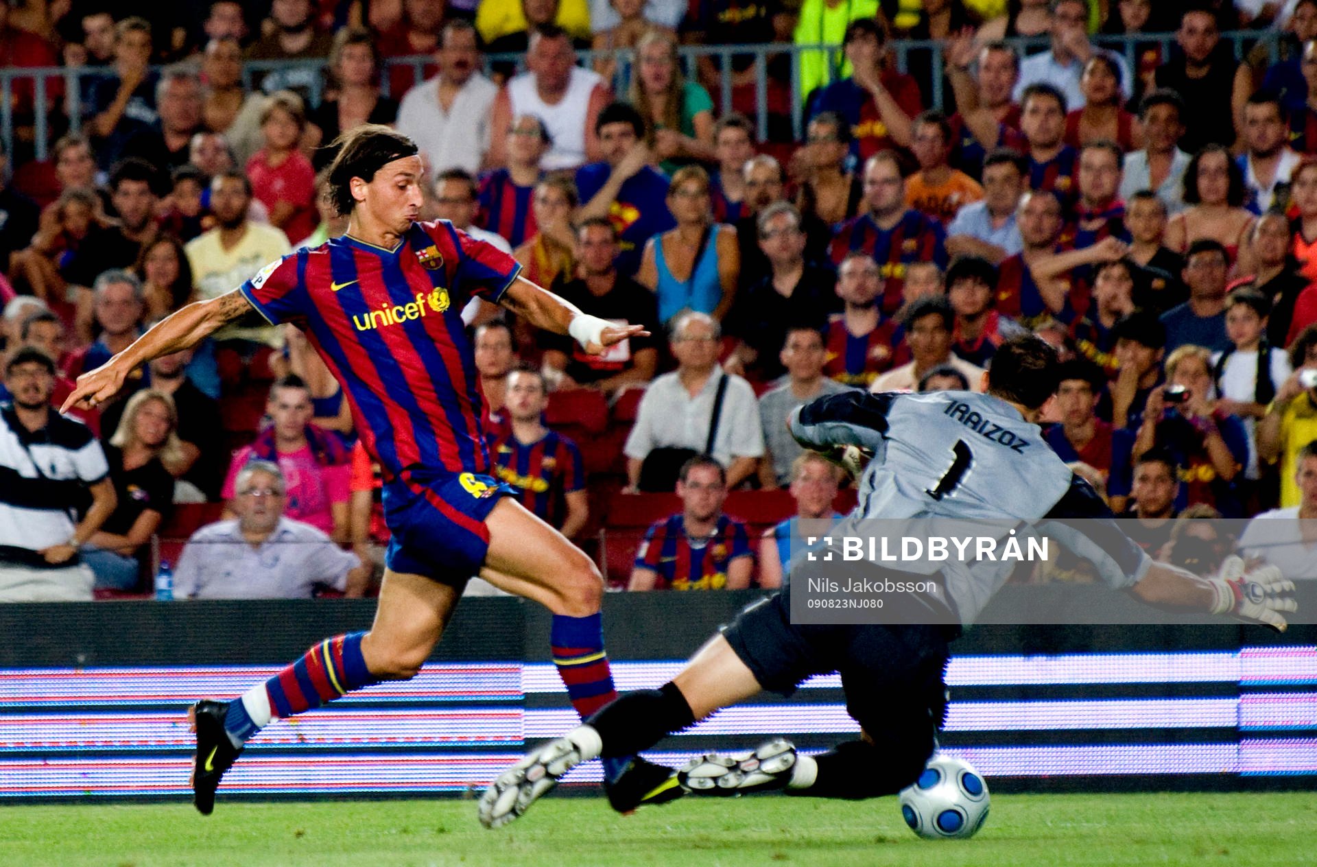 Fotboll, spansk, spanska supercupen, Barcelona - Athletic