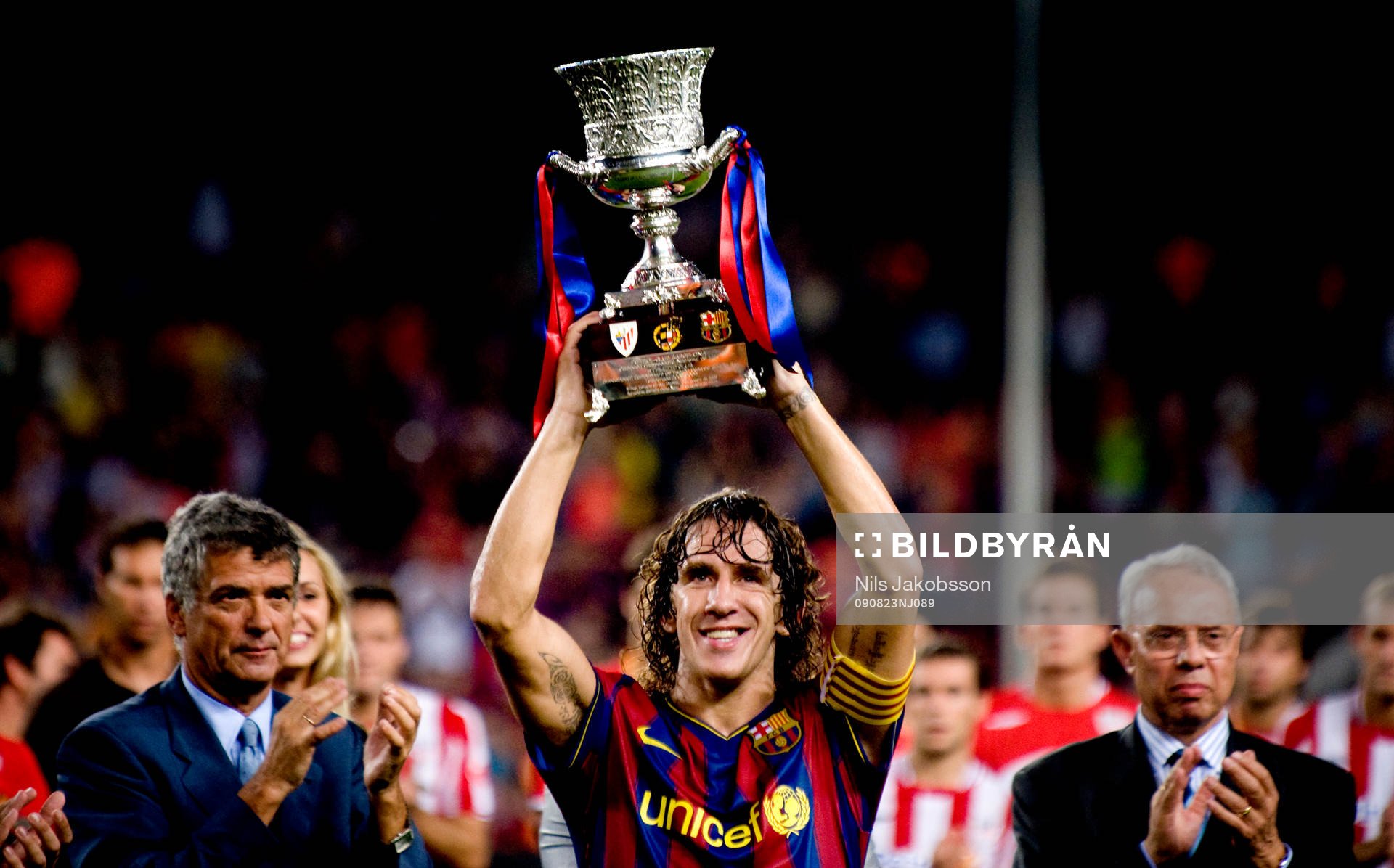 Fotboll, spansk, spanska supercupen, Barcelona - Athletic
