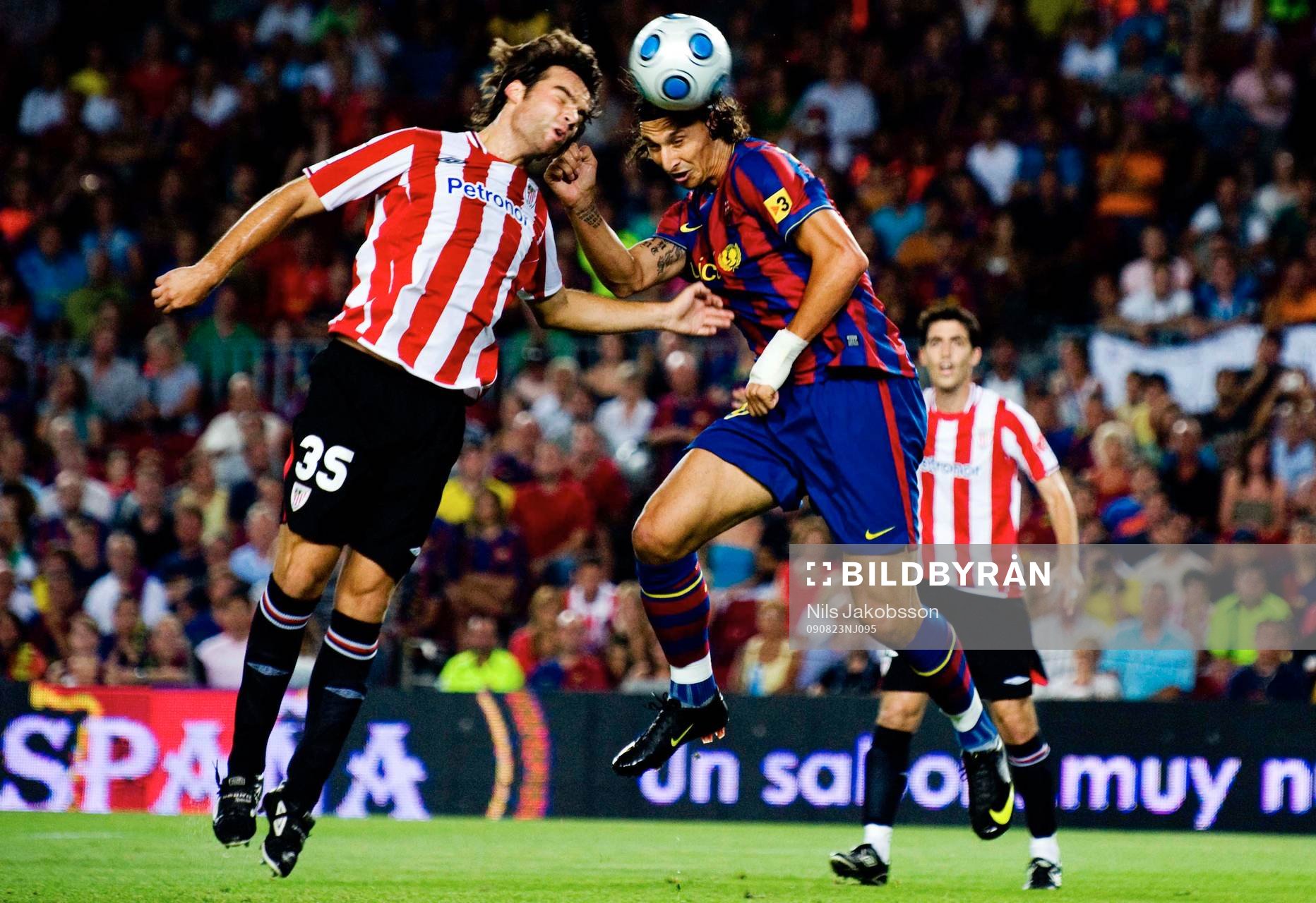 Fotboll, spansk, spanska supercupen, Barcelona - Athletic