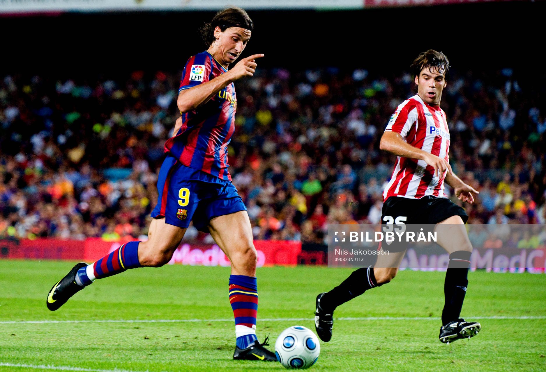Fotboll, spansk, spanska supercupen, Barcelona - Athletic