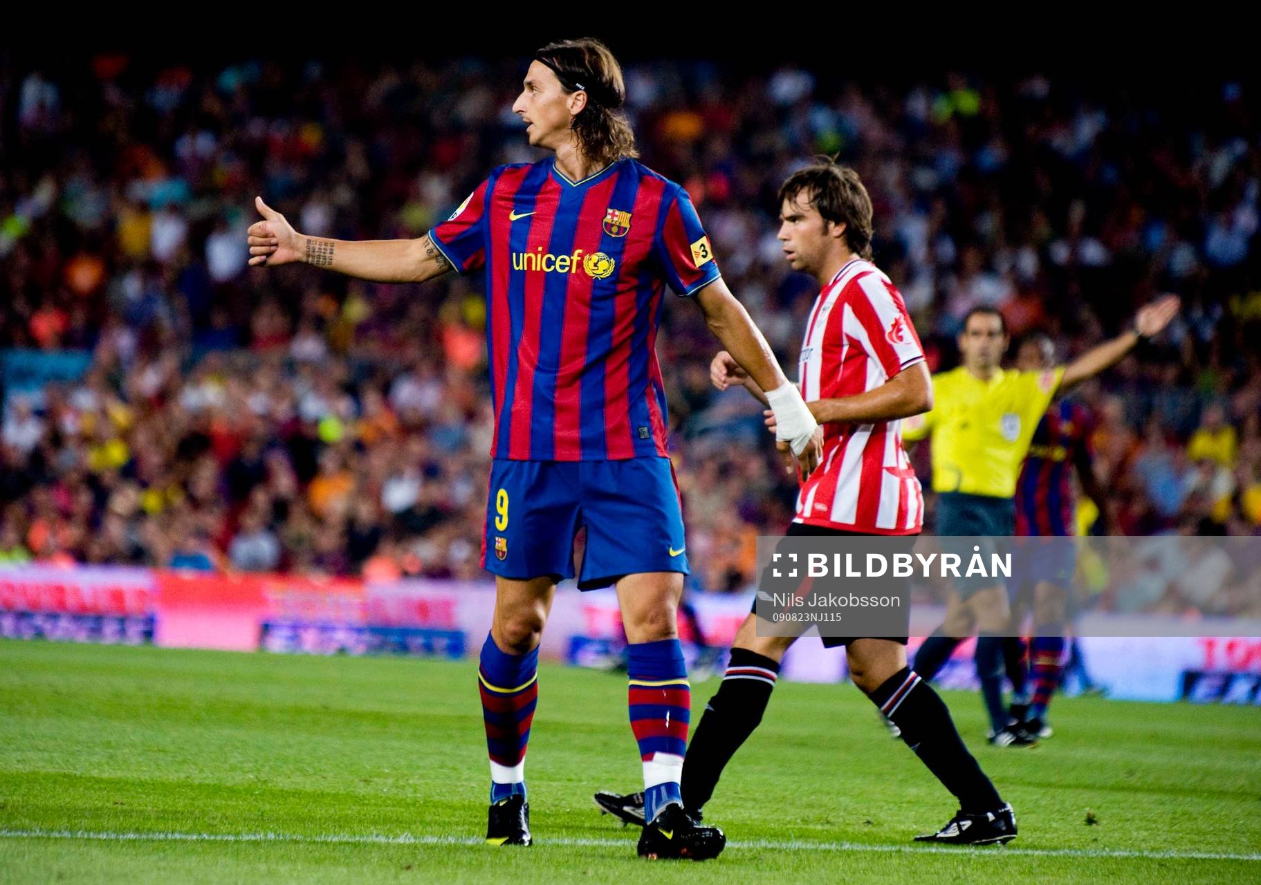 Fotboll, spansk, spanska supercupen, Barcelona - Athletic