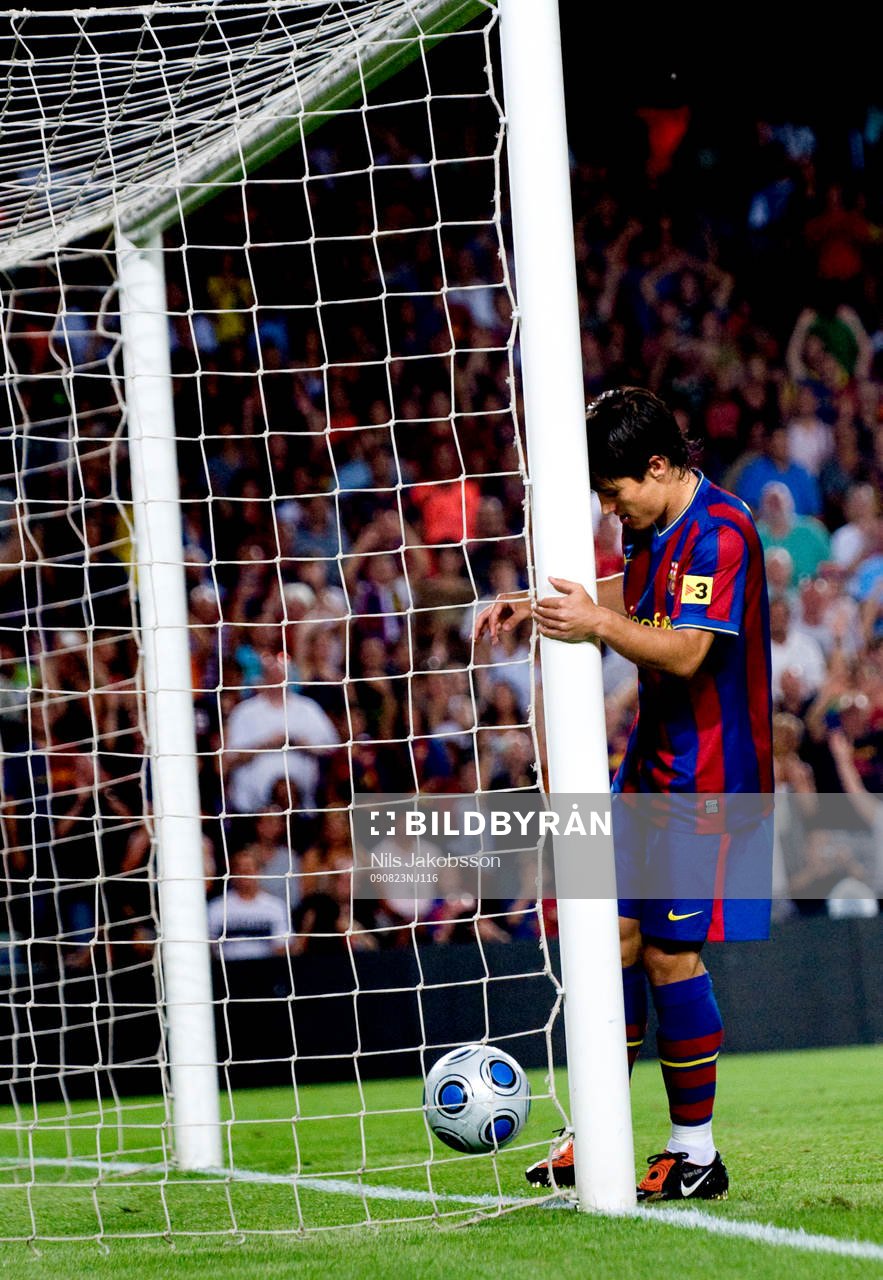 Fotboll, spansk, spanska supercupen, Barcelona - Athletic