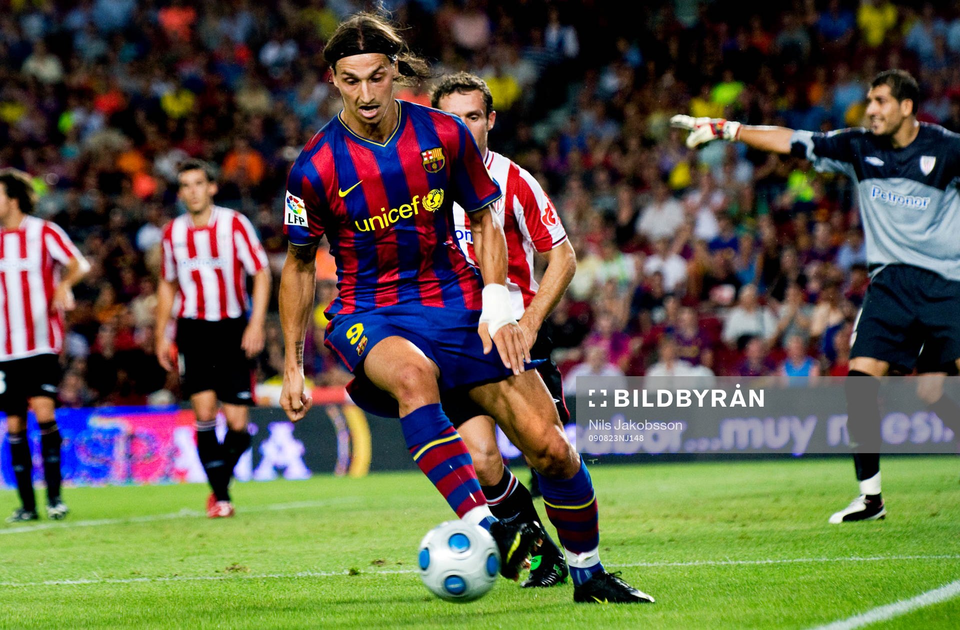 Fotboll, spansk, spanska supercupen, Barcelona - Athletic