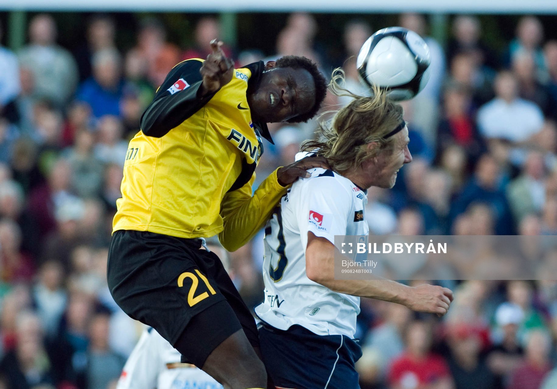 Monday James, Hammarby och Daniel Westlin, Gefle