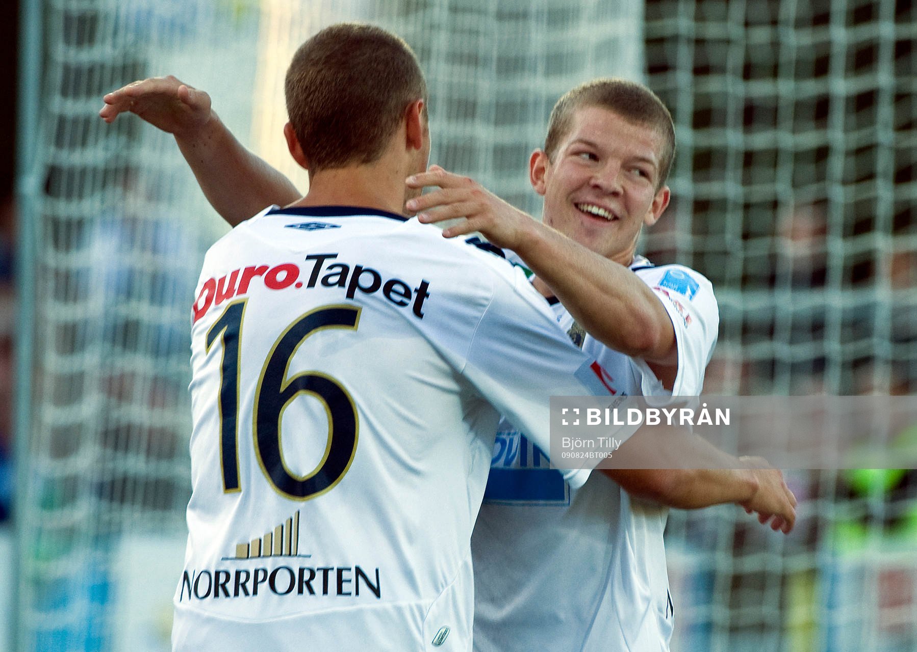 Alexander Gerndt och Jonas Lantto, Gefle, jubel
