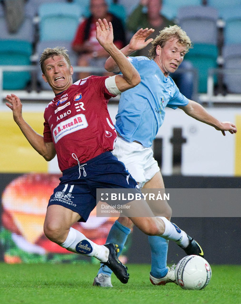 Marcus Allbäck, Örgryte. Rick Kruys, Malmö FF
