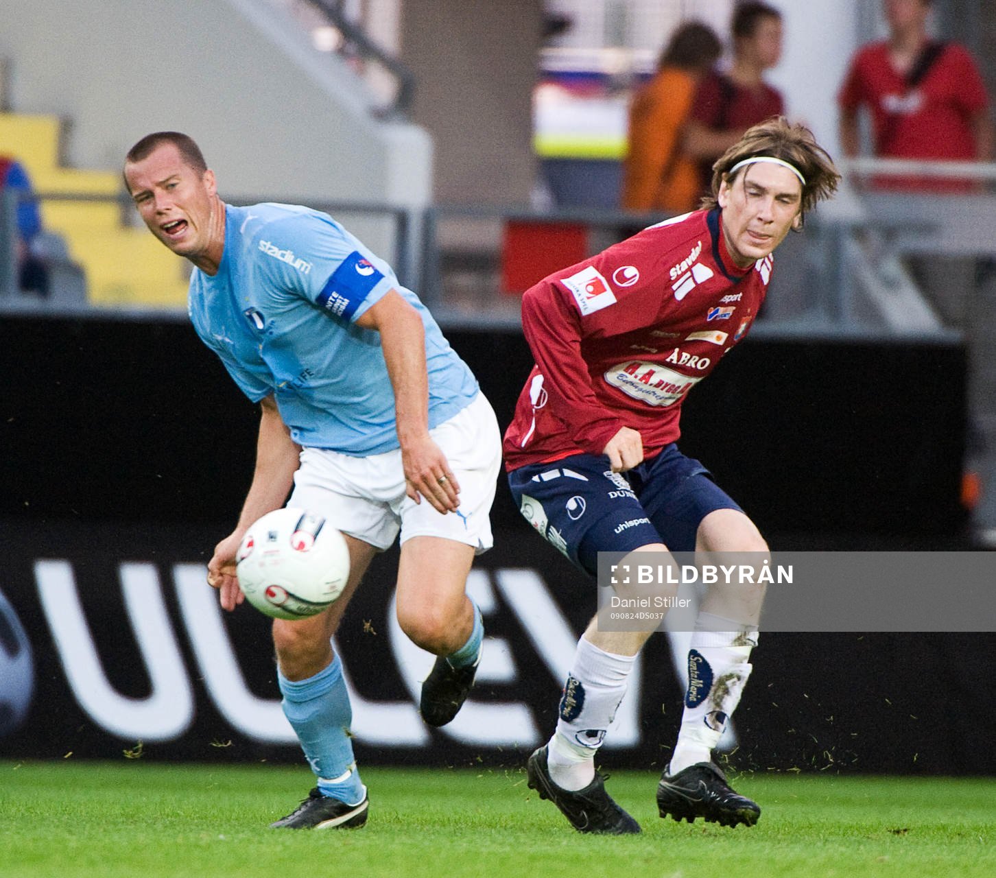 Daniel Andersson, Malmö, skadade sig illa