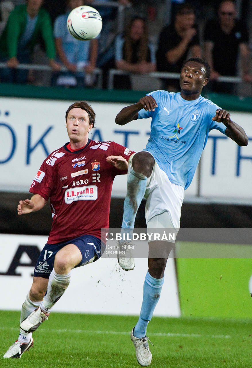 Edward Ofere, Malmö FF. Robin Jonsson, Örgryte