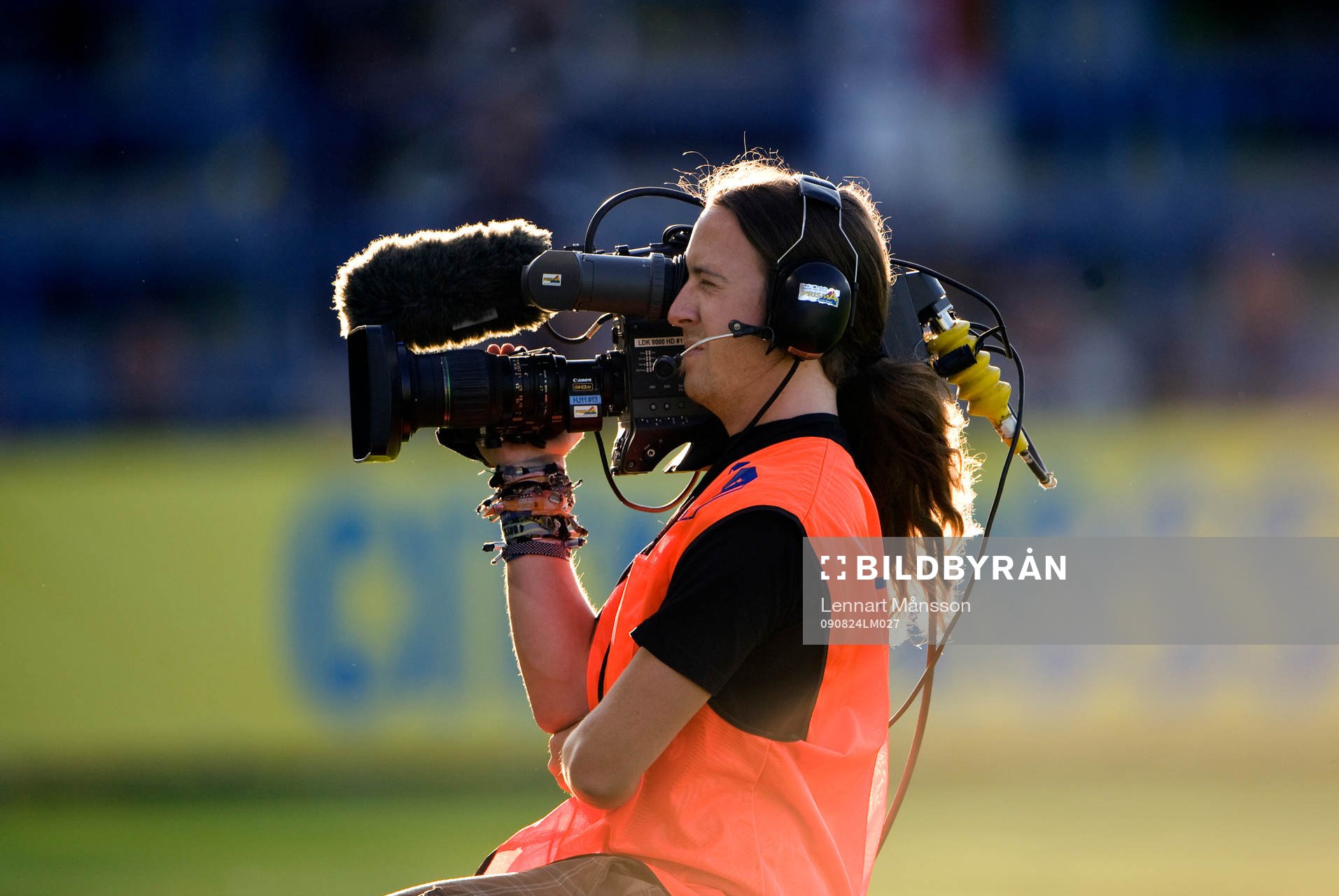 Kameraman, kamera, tv, fotograf