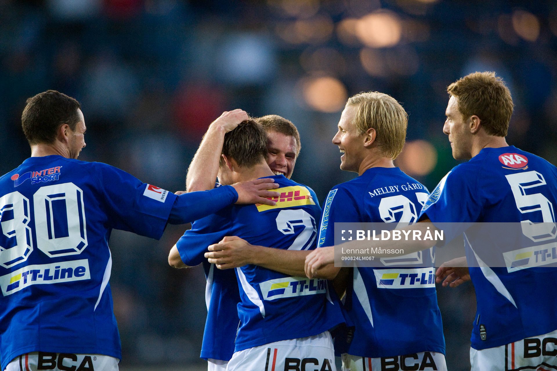 4-0 Trelleborg jubel