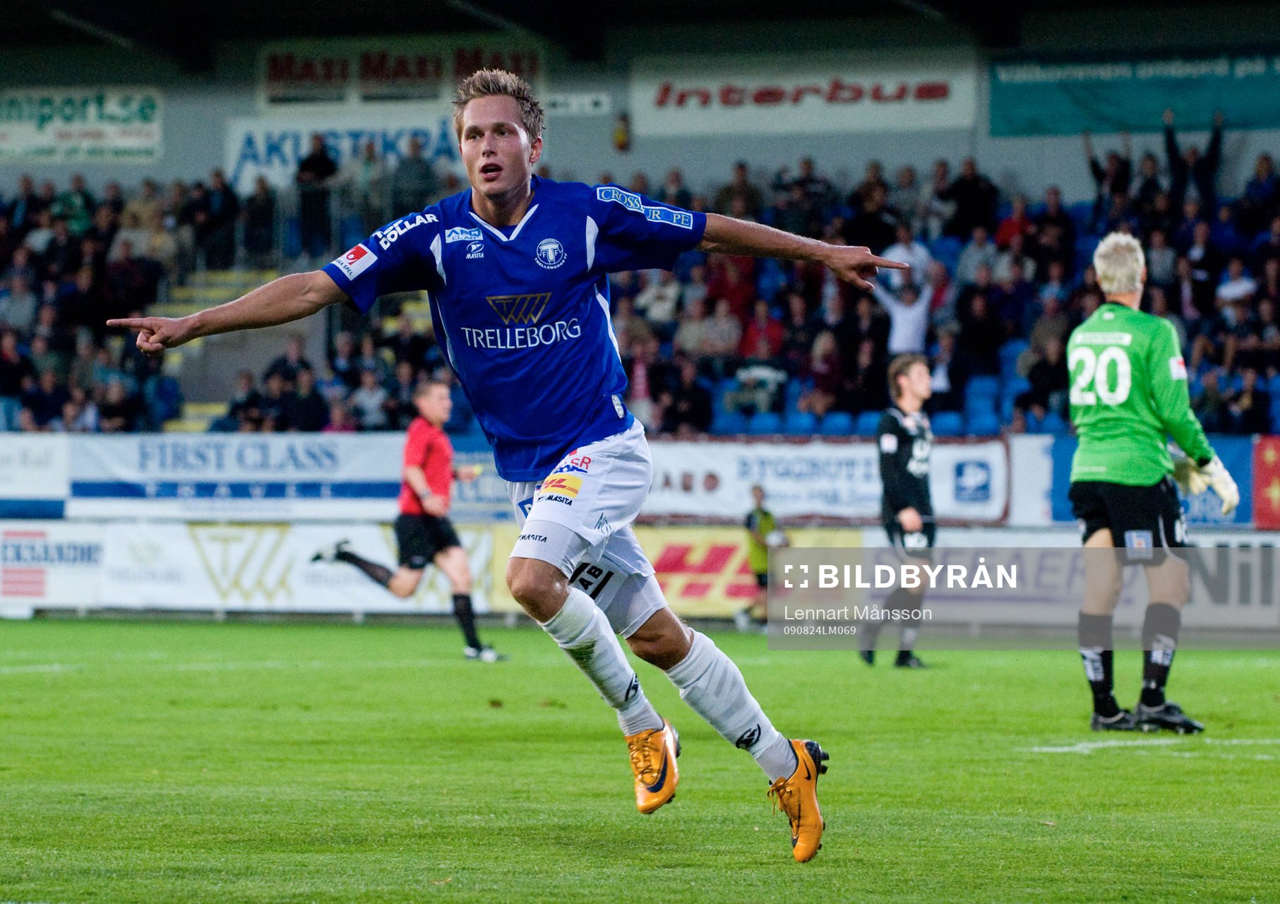 4-0 Andreas Wihlborg, jubel