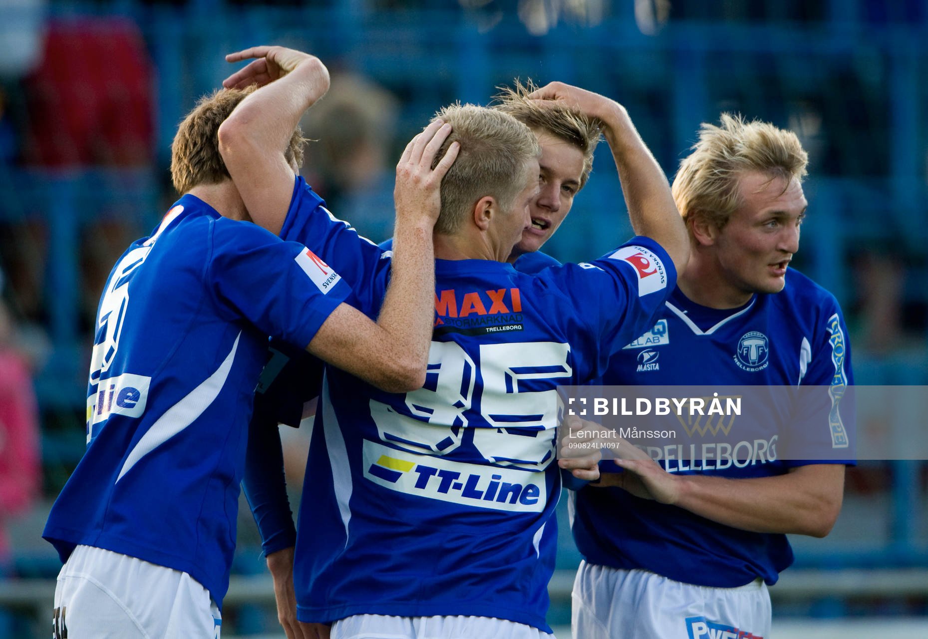 2-0 Andreas Drugge och jubel i Trelleborg