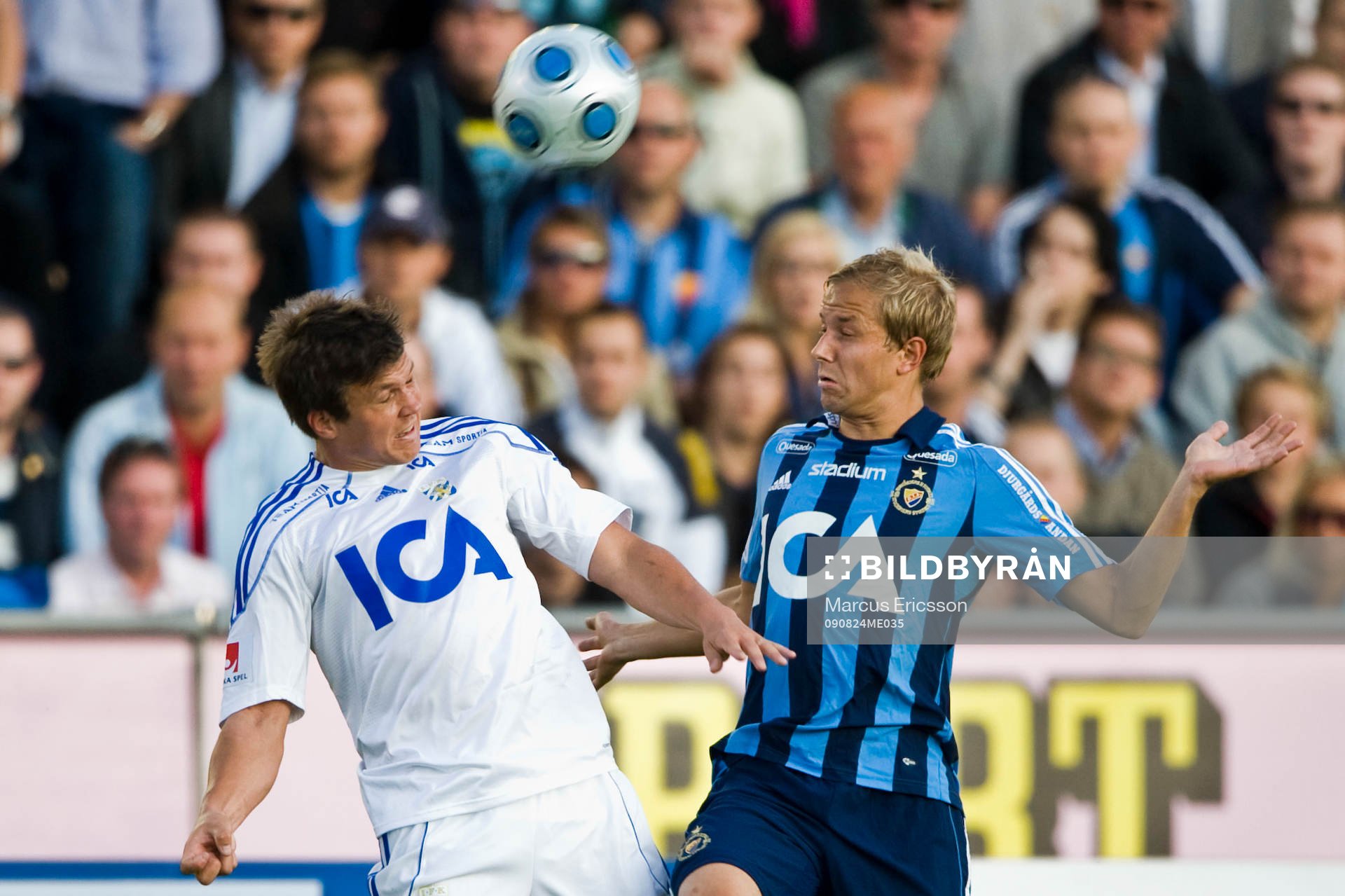 Hannes Stiller IFK Göteborg och Petter Gustafsson,