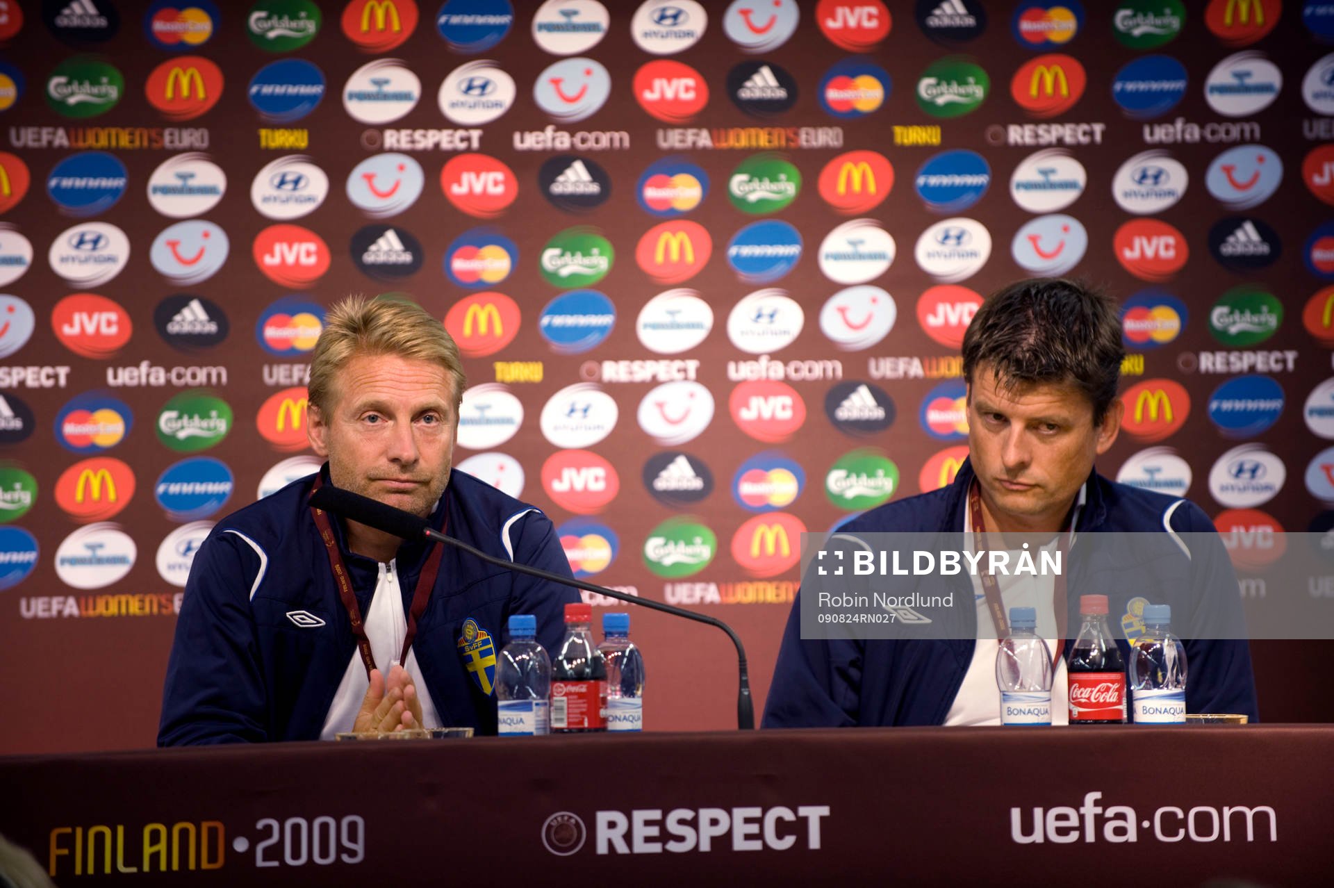 Thomas Dennerby, Förbundskapten och Mats Börjesson,