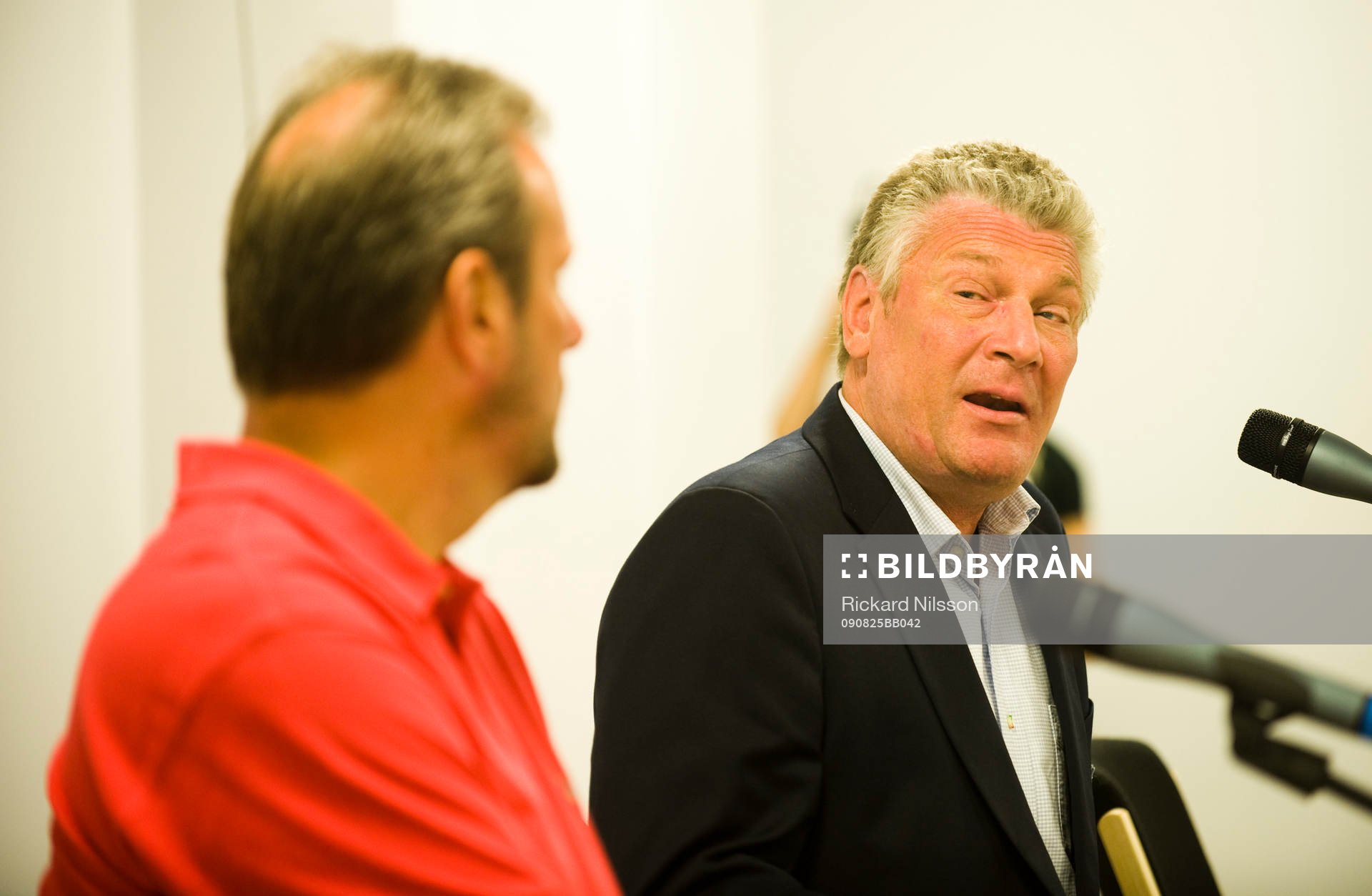 Paul Myllenberg, klubbdirektör, Helsingborg och Pelle