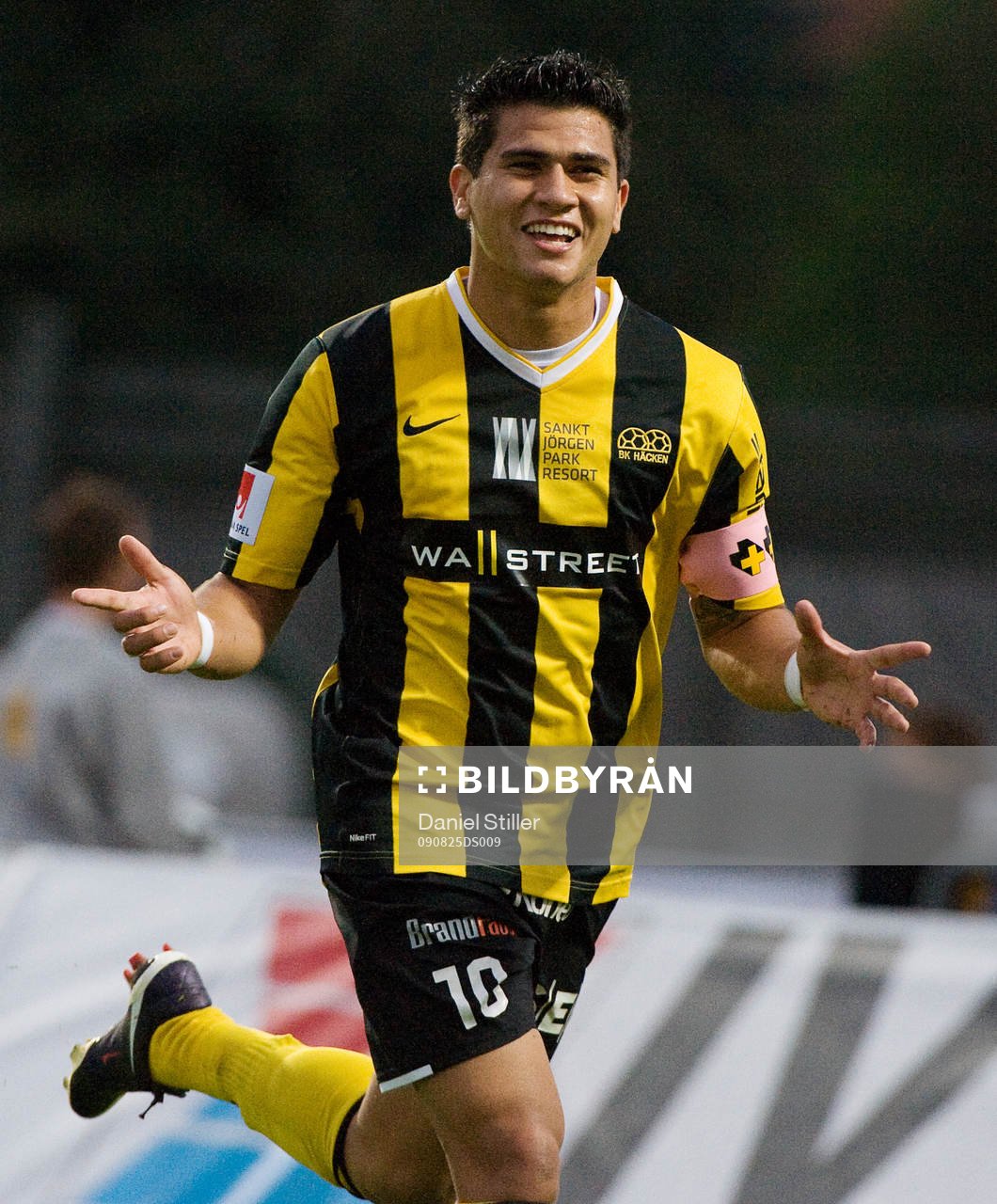 Paulinho, Häcken. Jubel