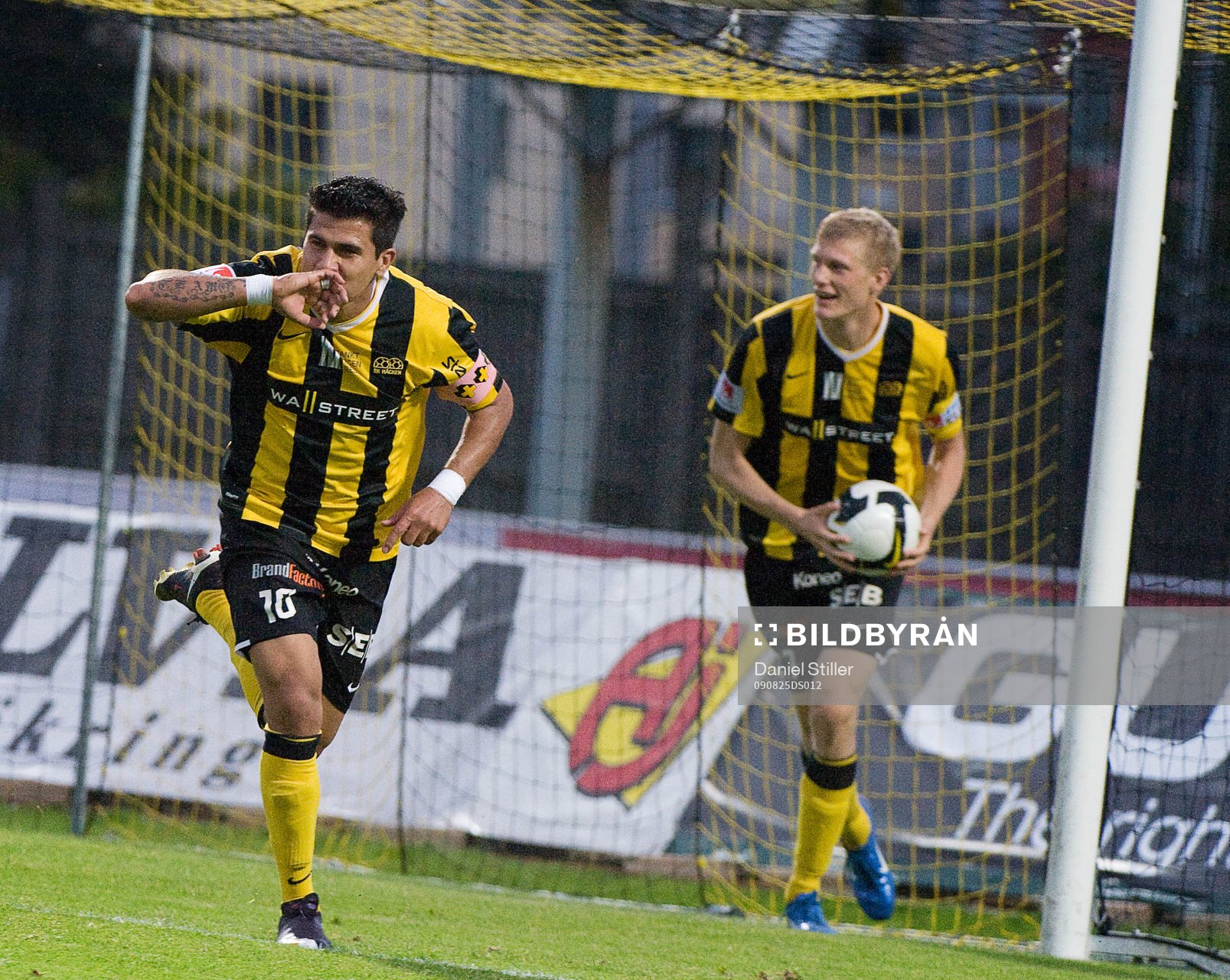 Paulinho, Häcken. Jubel
