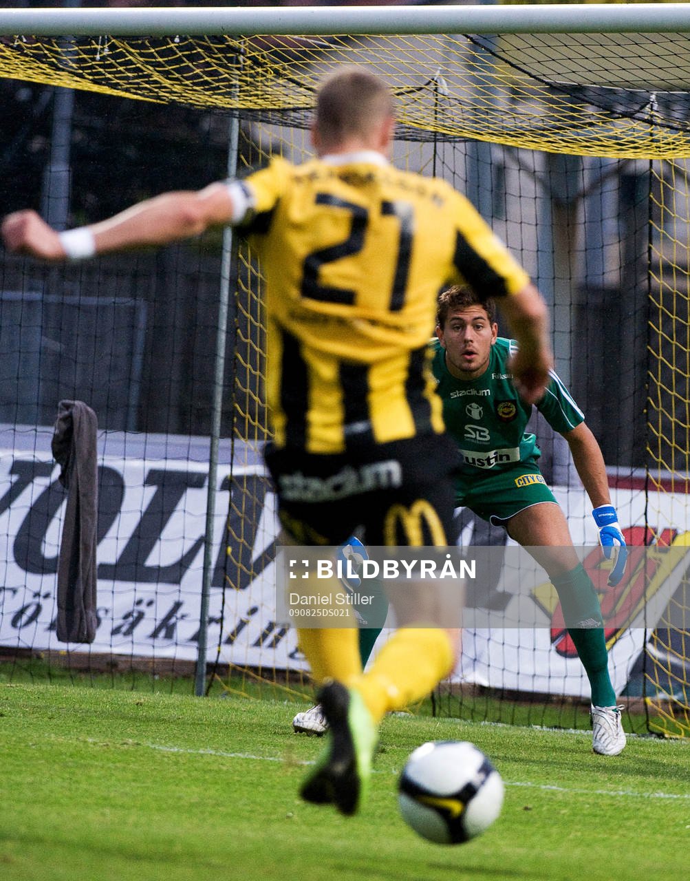 Jonas Henriksson, Häcken. Kristoffer Nordfeldt, målvakt,