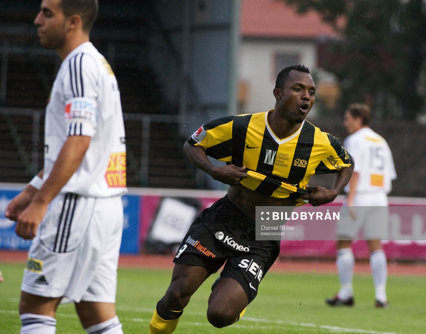 John Chibuike, Häcken, jubel
