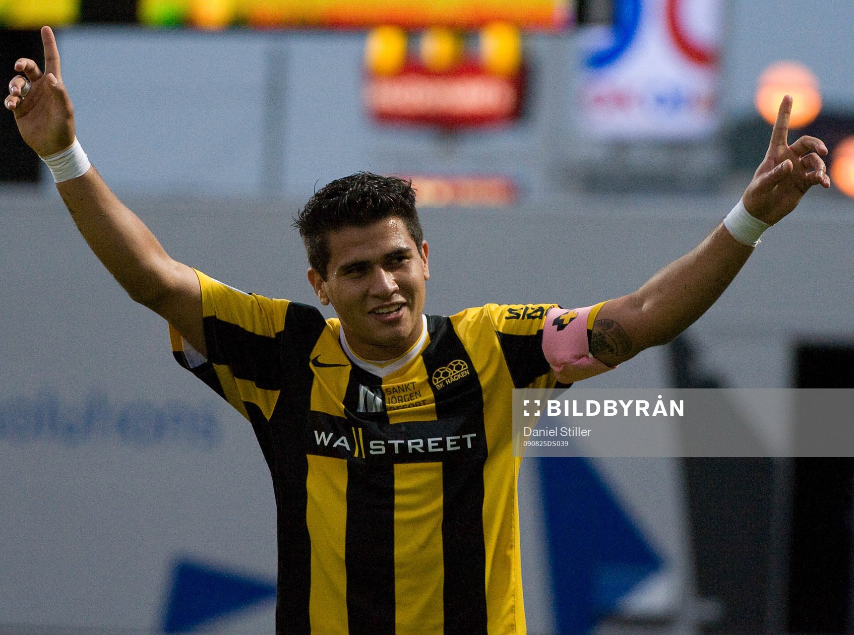Paulinho, Häcken. Jubel