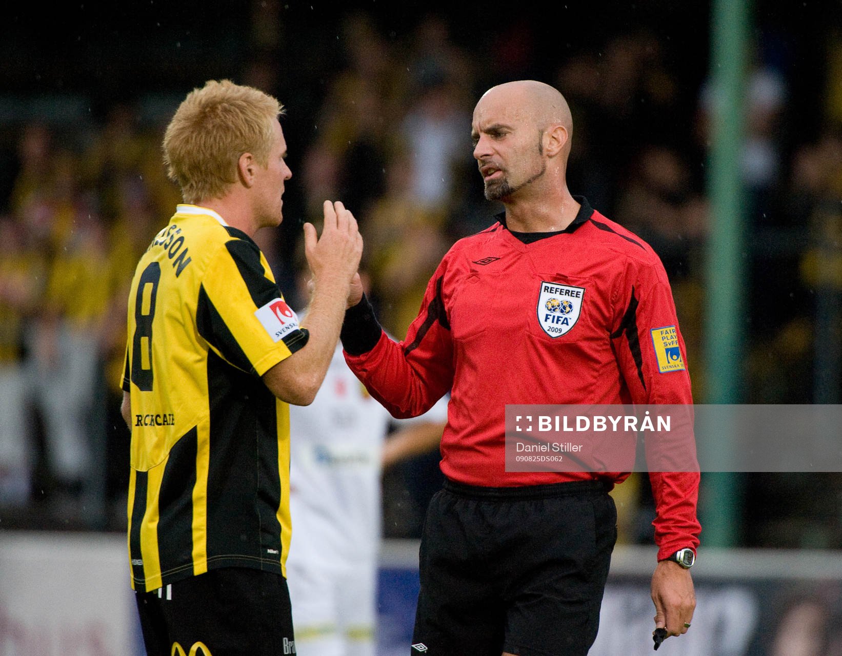 Domare, Stefan Johannesson och Josef Karlsson, Häcken