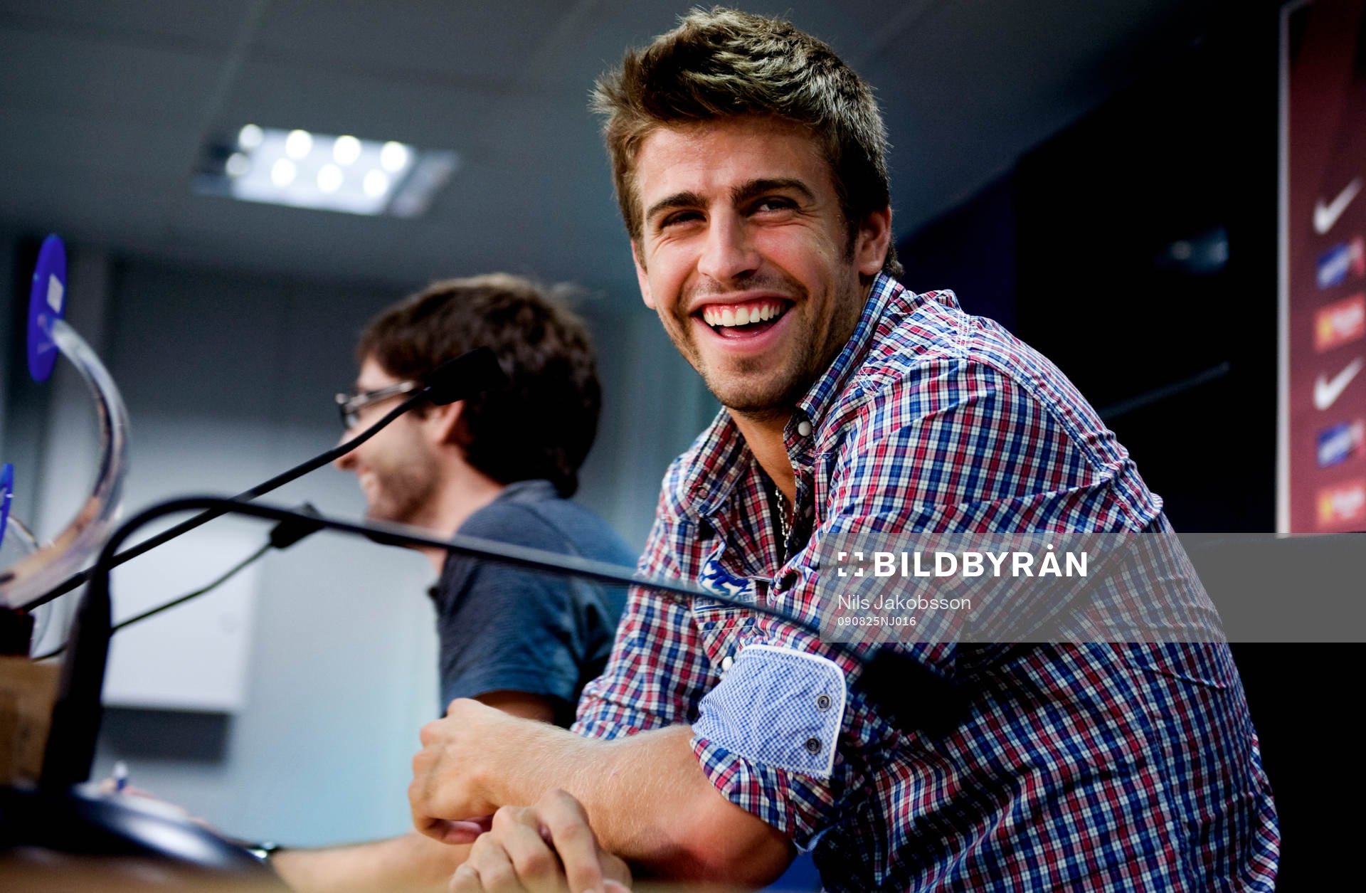 Fotboll, La Liga, Barcelona, presskonferens, Pique