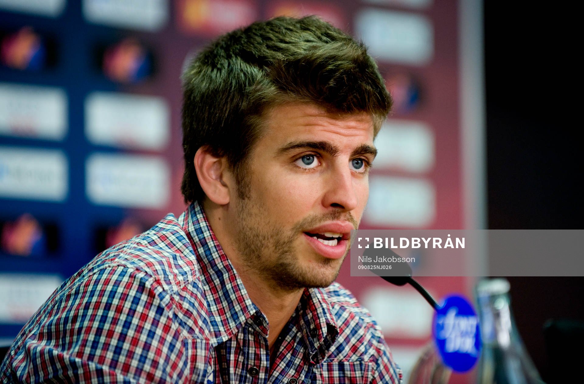 Fotboll, La Liga, Barcelona, presskonferens, Pique