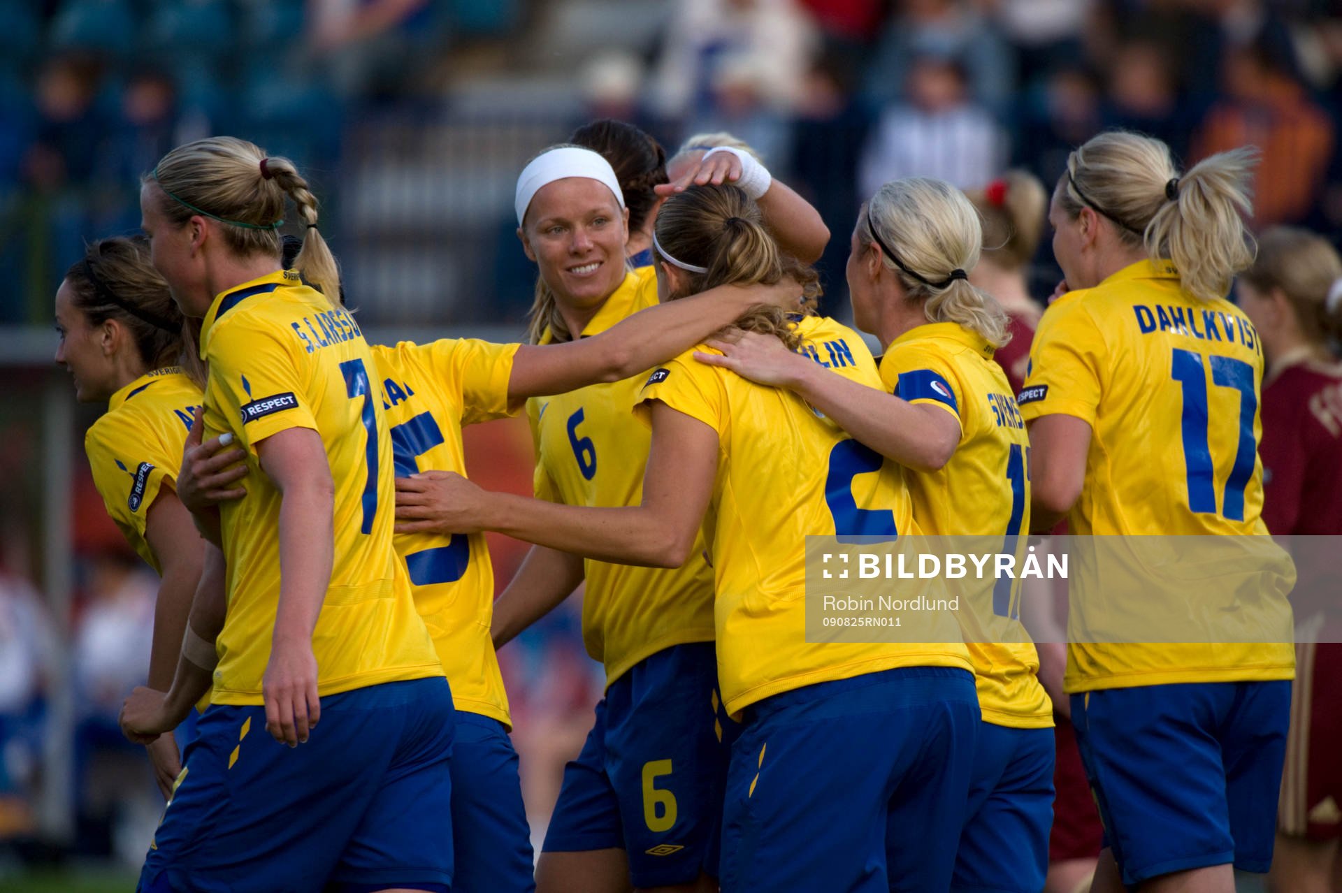 Charlotte Rohlin, Sverige, jubel